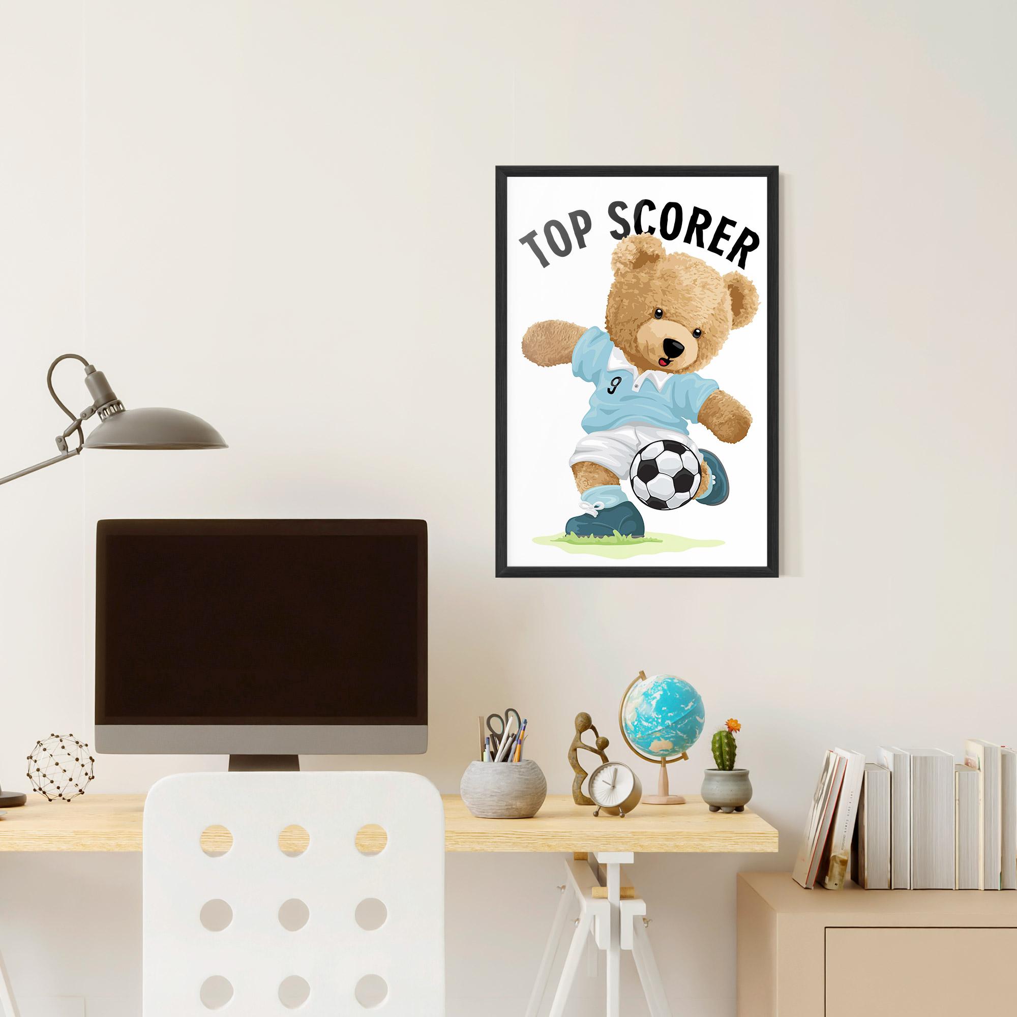 Рамкиран постер Top Scorer mockup 6