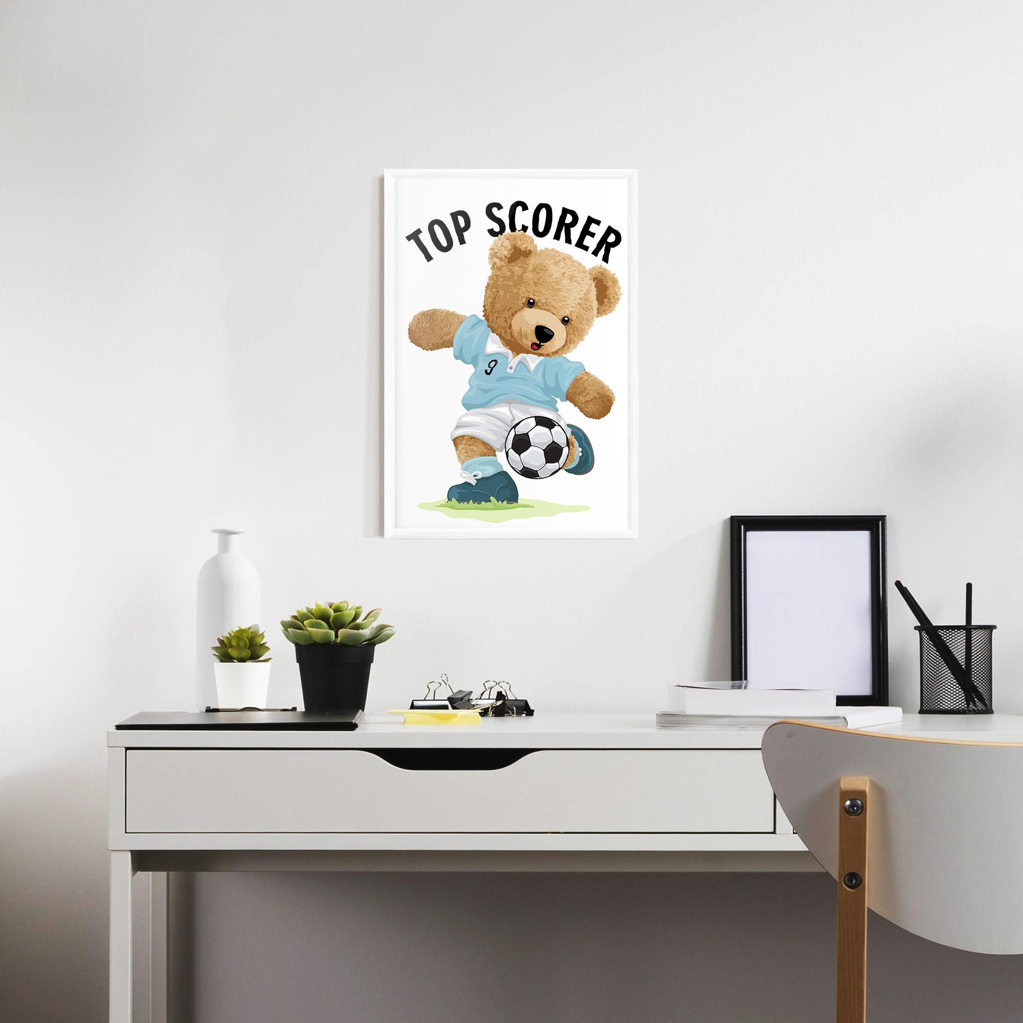 Рамкиран постер Top Scorer mockup 7