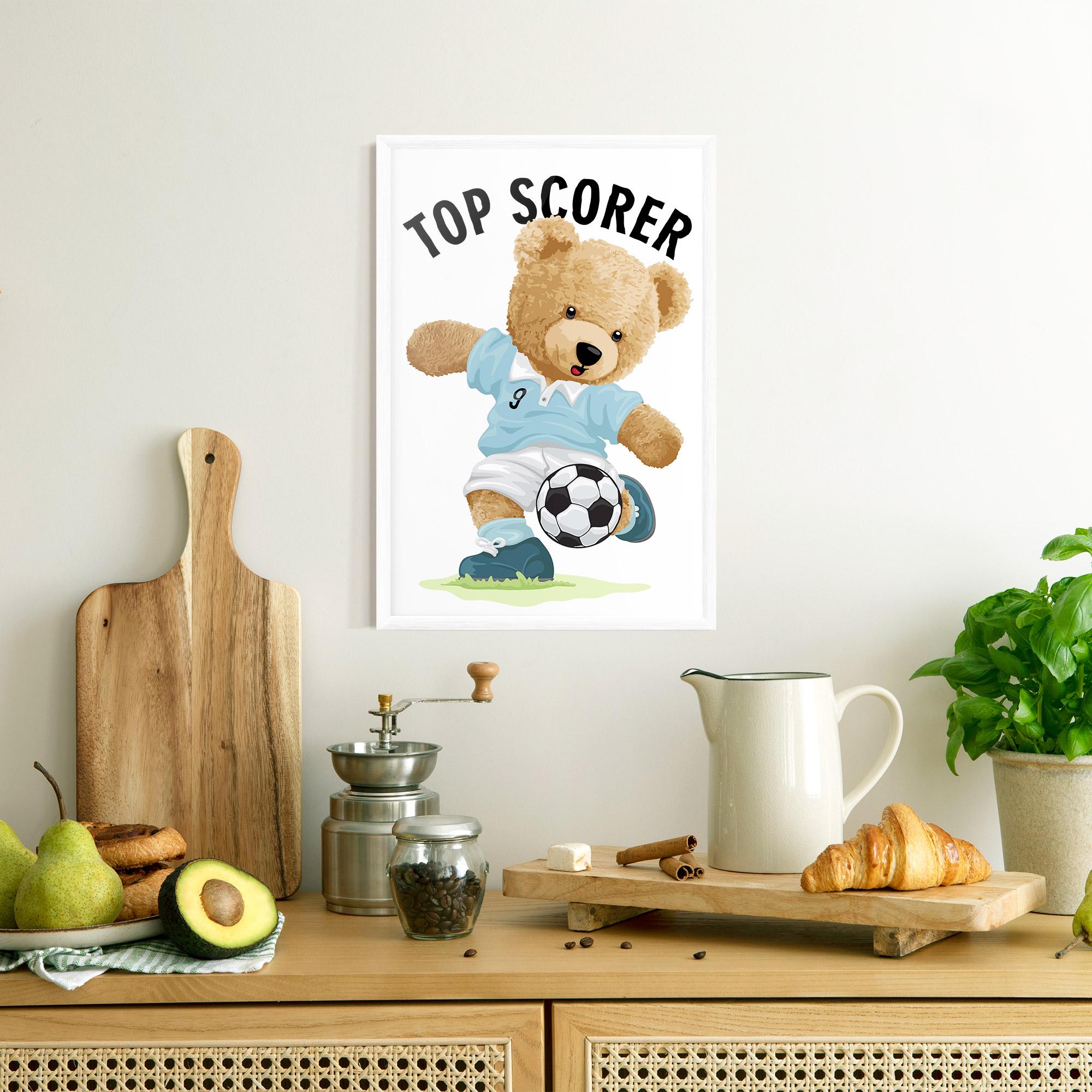 Рамкиран постер Top Scorer mockup 8