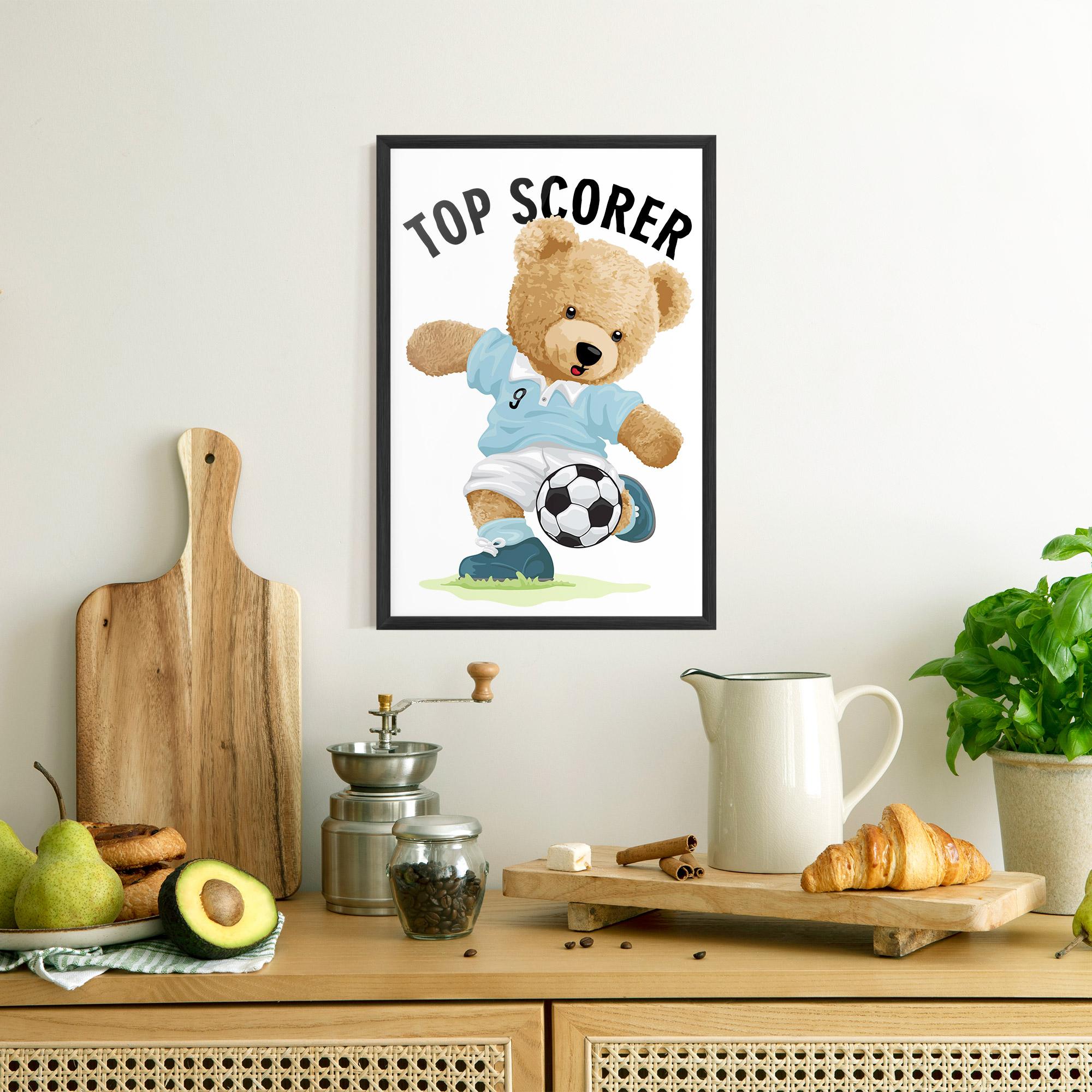 Рамкиран постер Top Scorer mockup 8