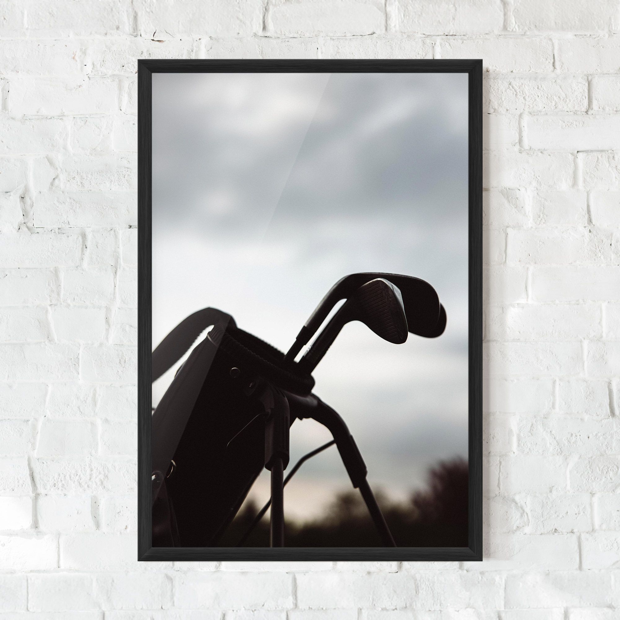 Golf Set Shilouette mockup 0