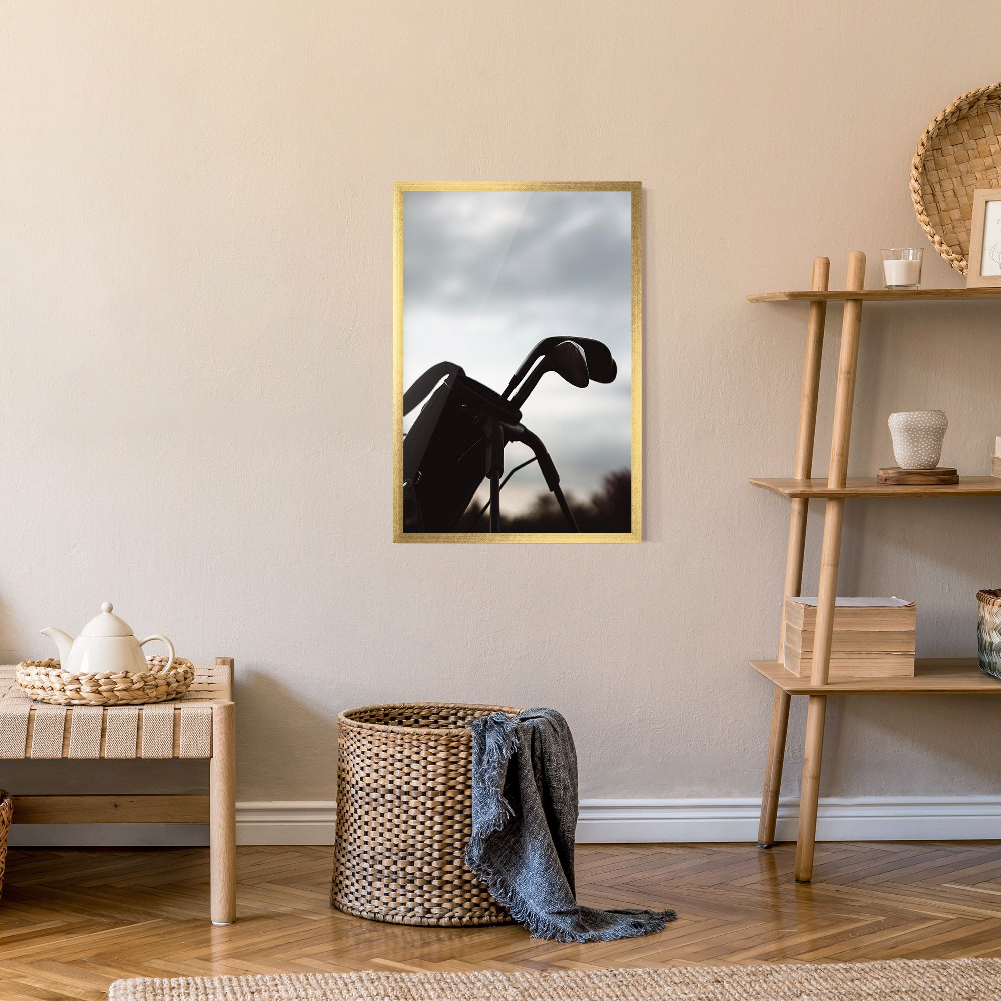 Golf Set Shilouette mockup 9