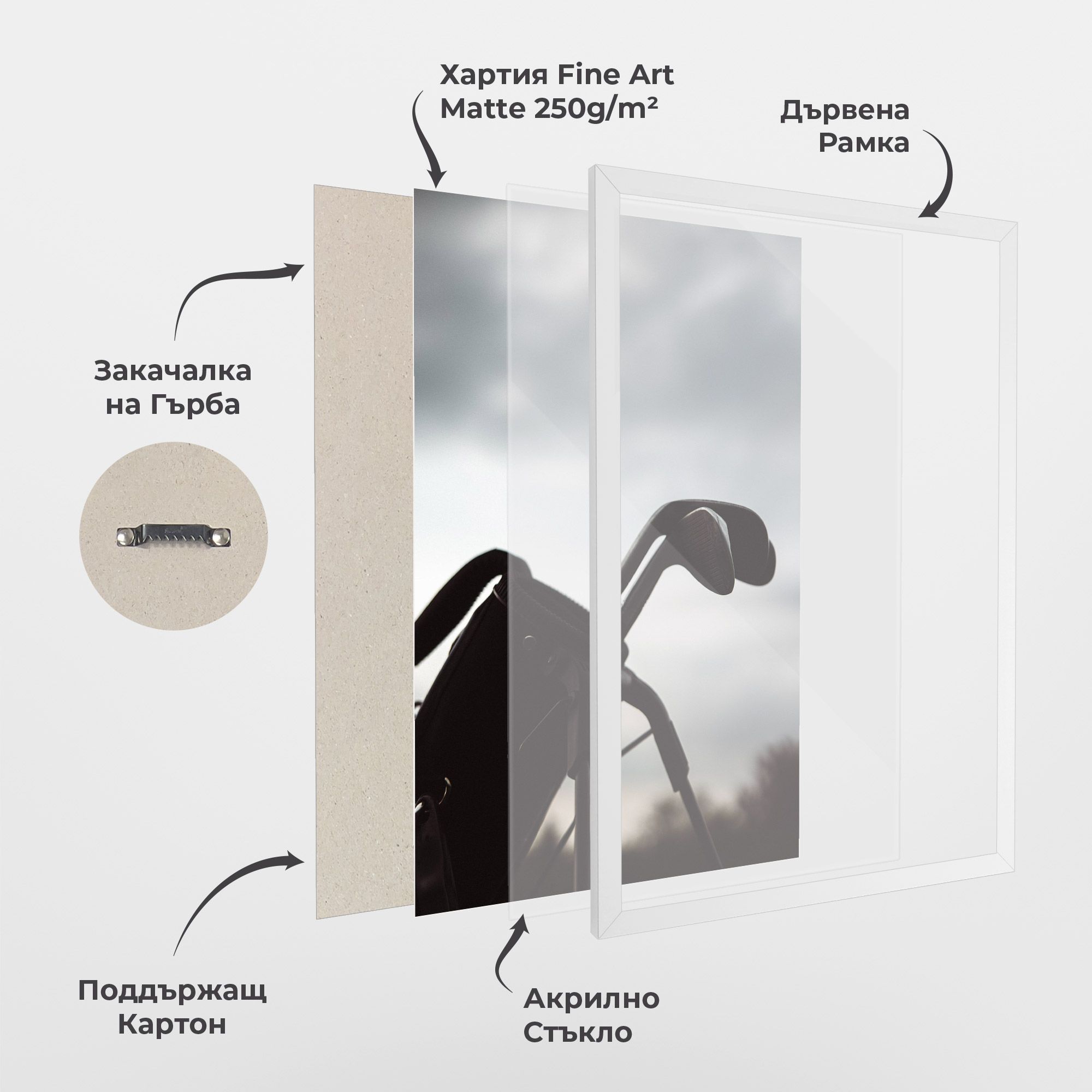 Golf Set Shilouette mockup 1