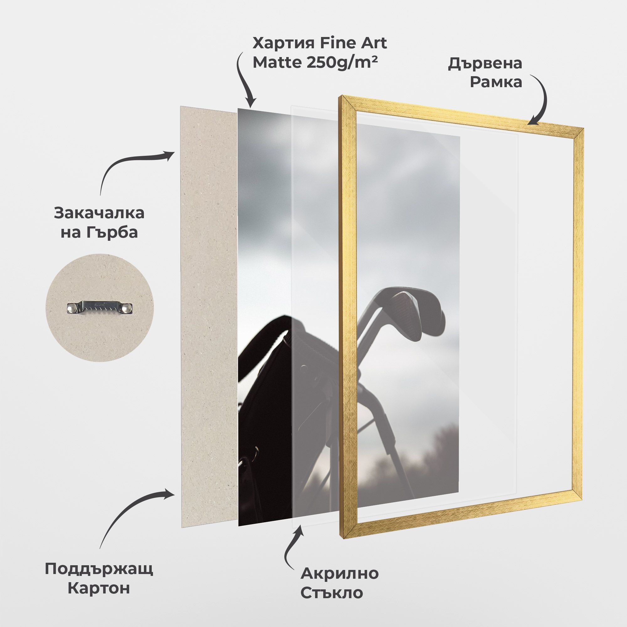 Golf Set Shilouette mockup 1