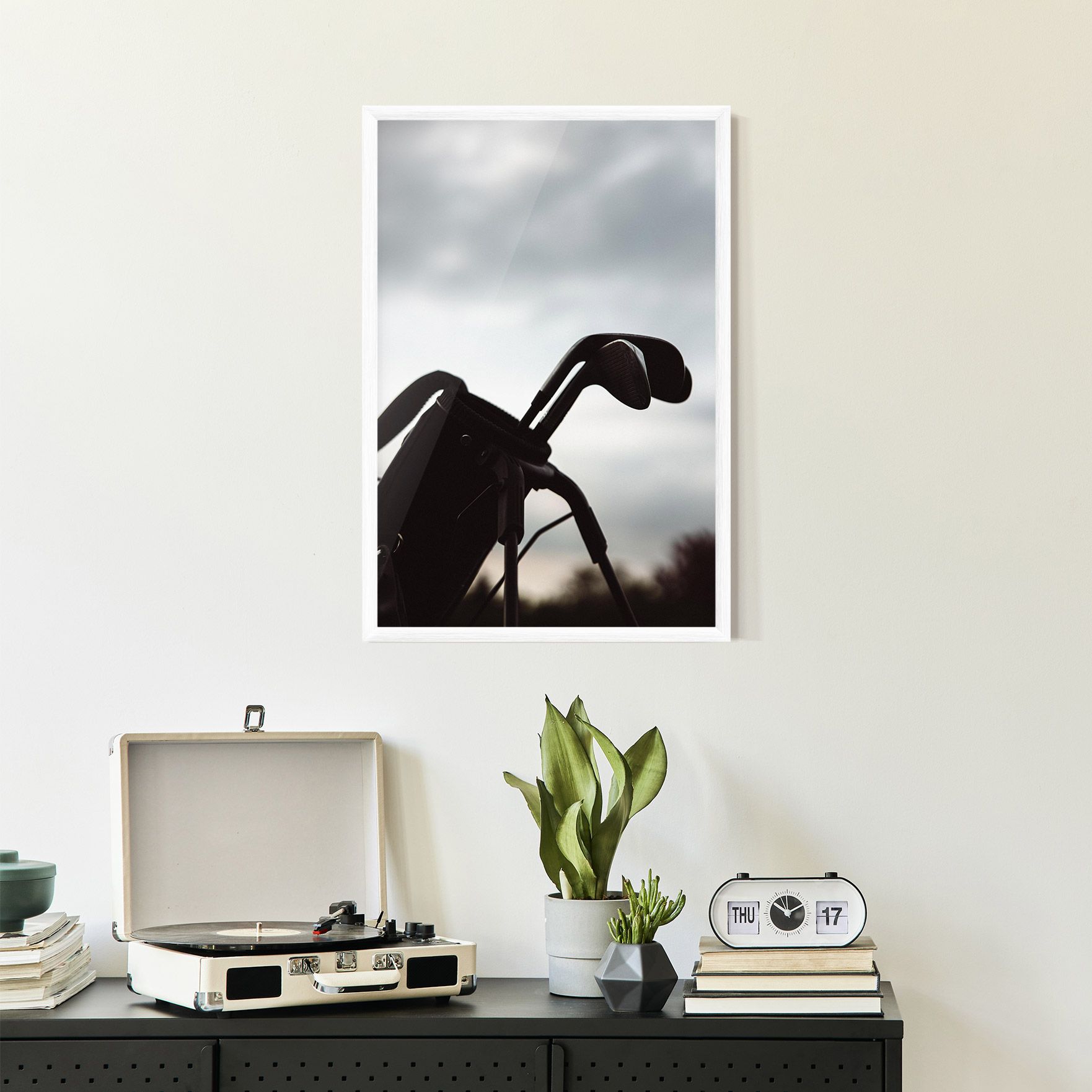 Golf Set Shilouette mockup 2