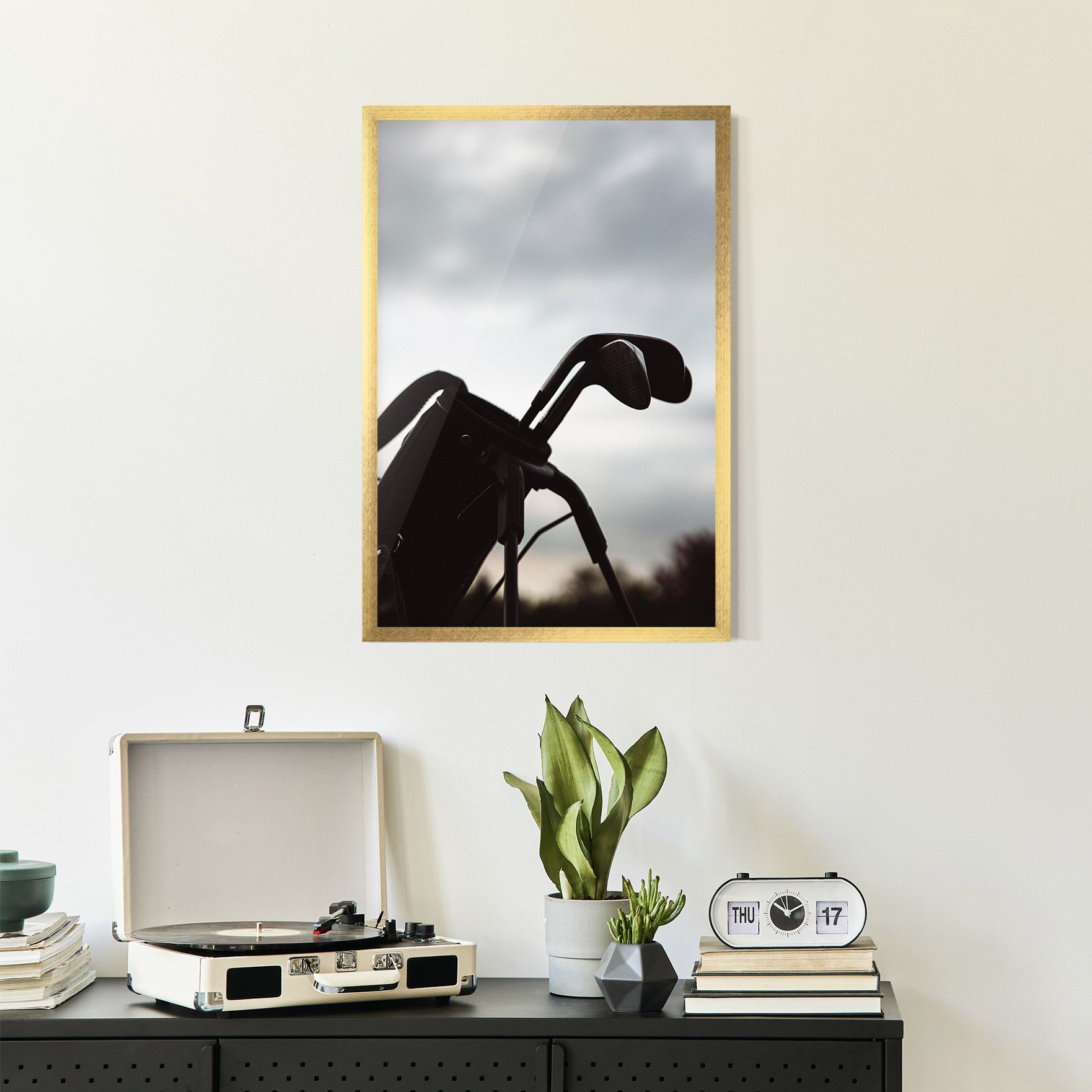 Golf Set Shilouette mockup 2