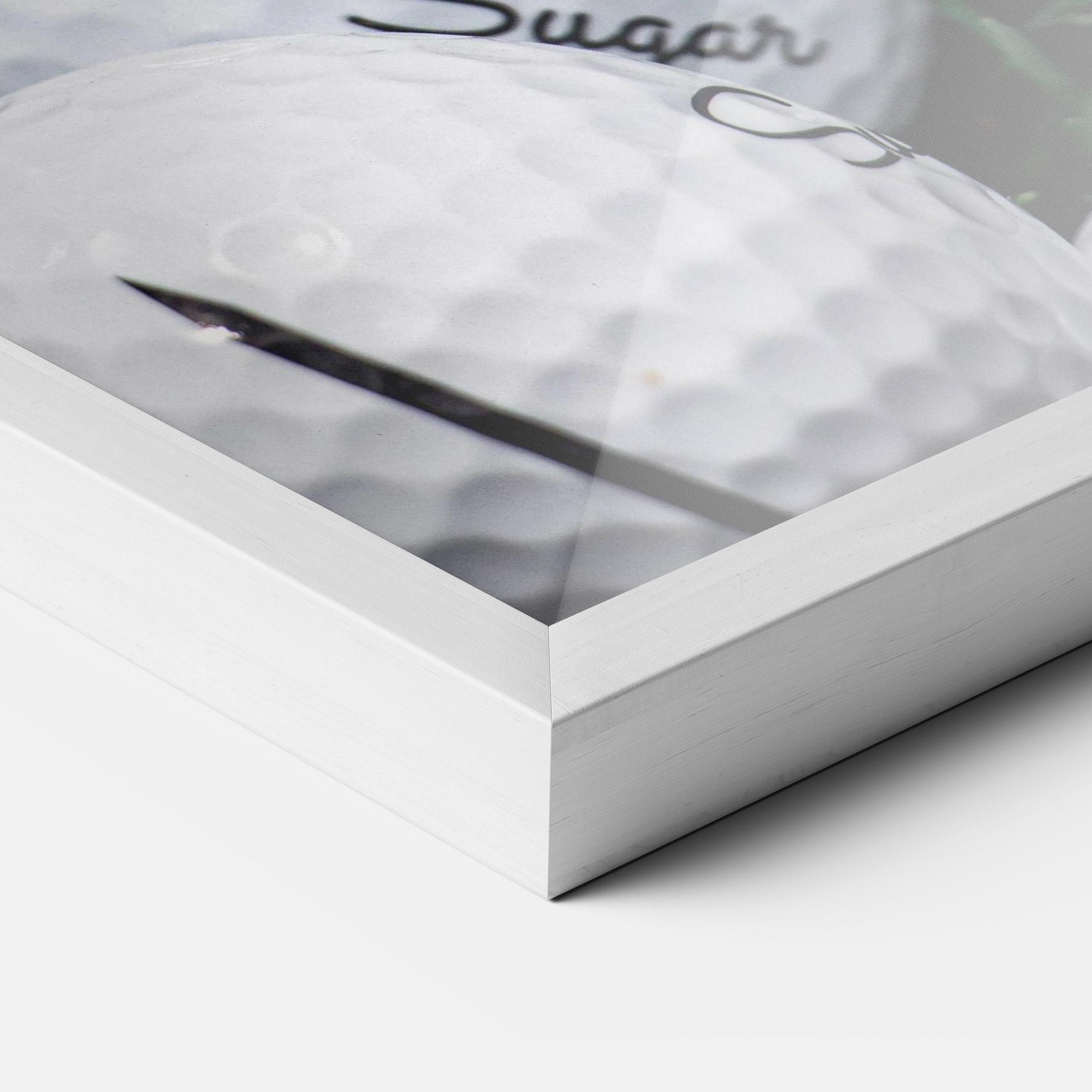 Рамкиран постер Sugar Golf Balls mockup 3