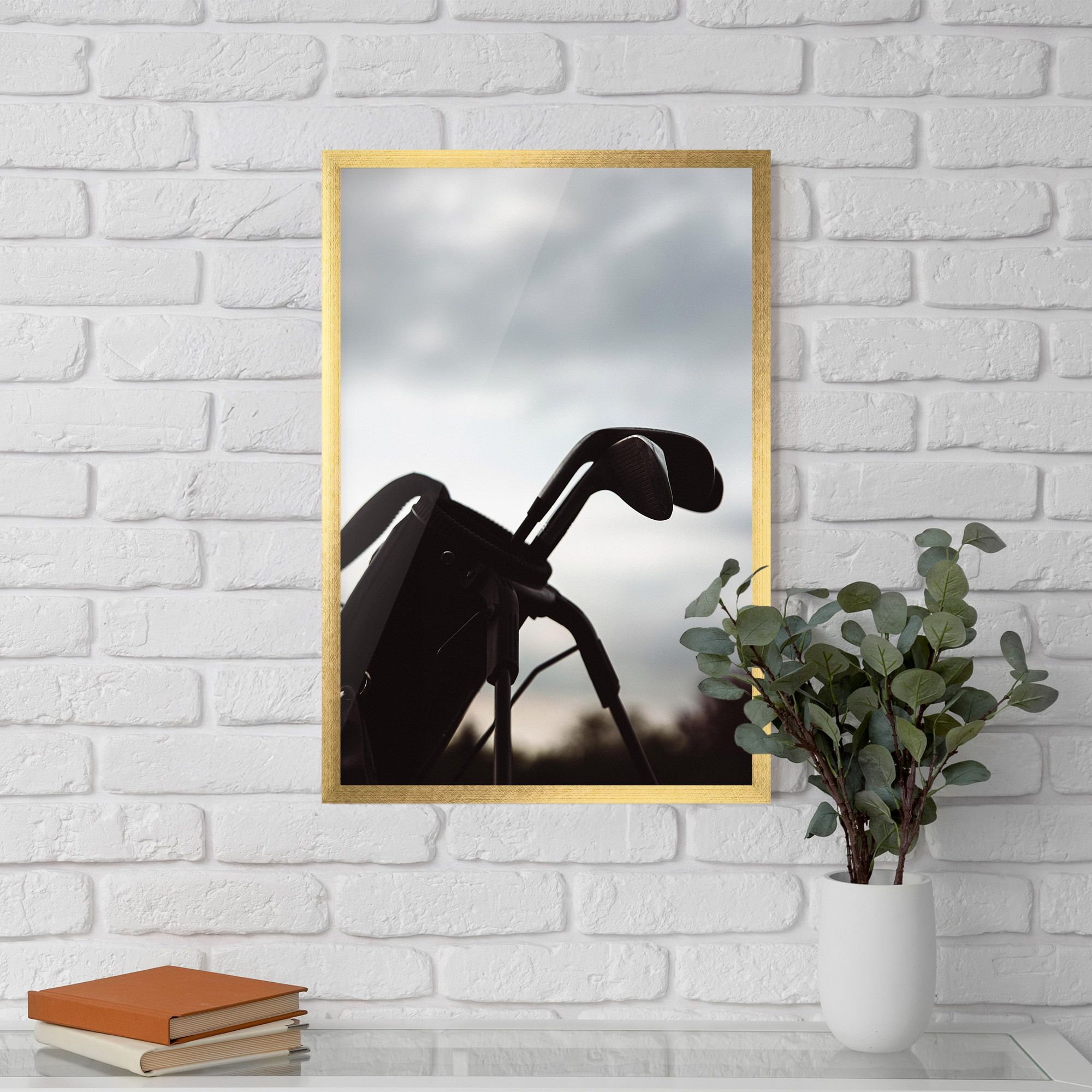 Golf Set Shilouette mockup 5