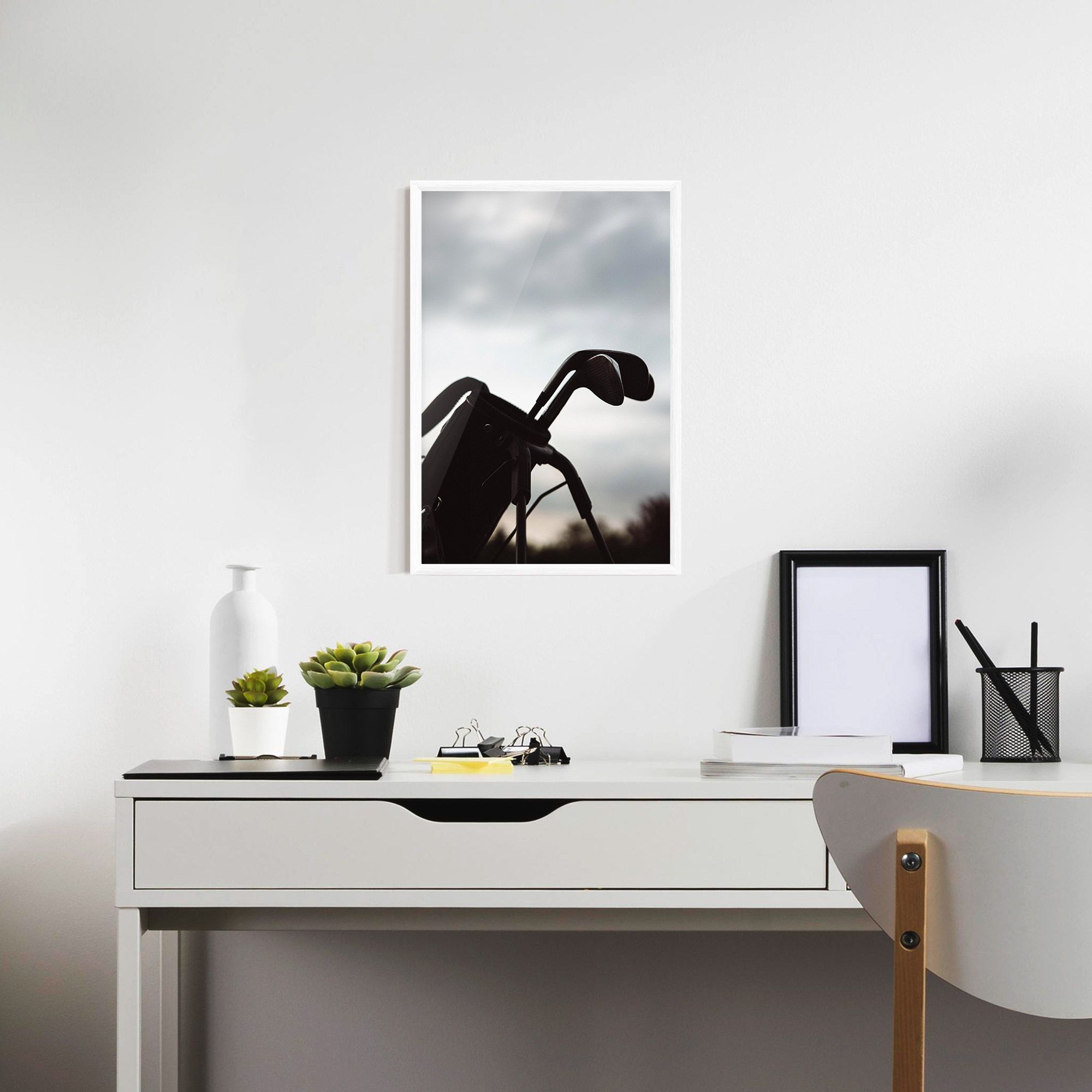 Golf Set Shilouette mockup 7