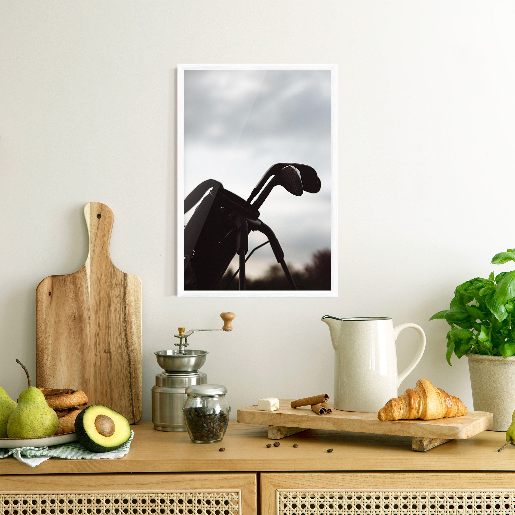 Golf Set Shilouette mockup 8