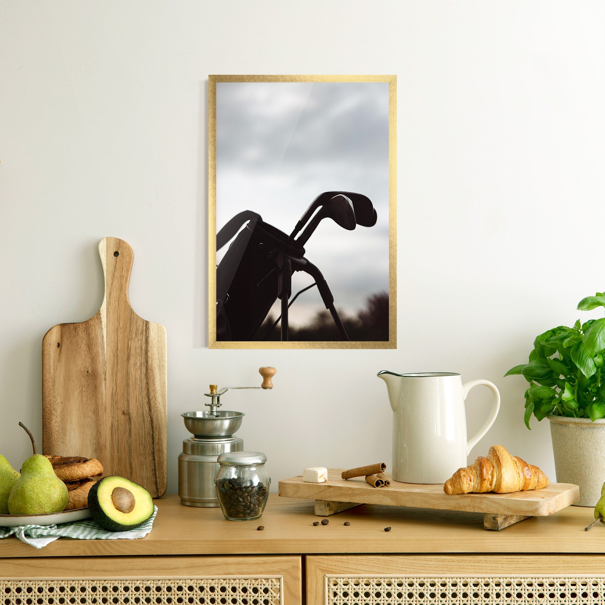 Golf Set Shilouette mockup 8