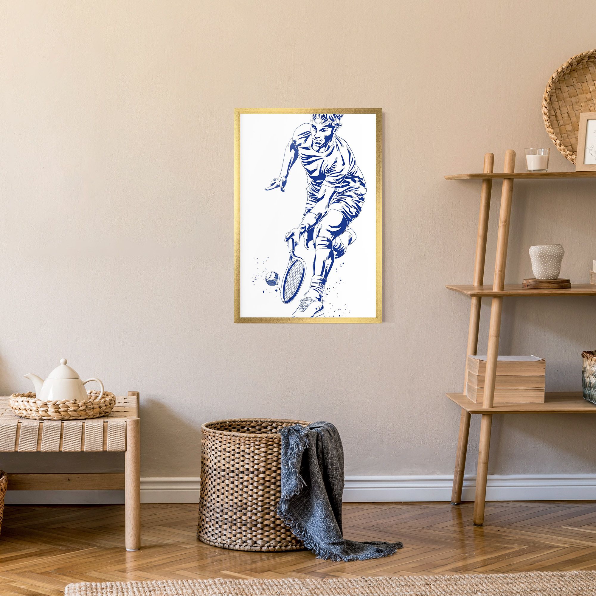 Blue Tennis mockup 9