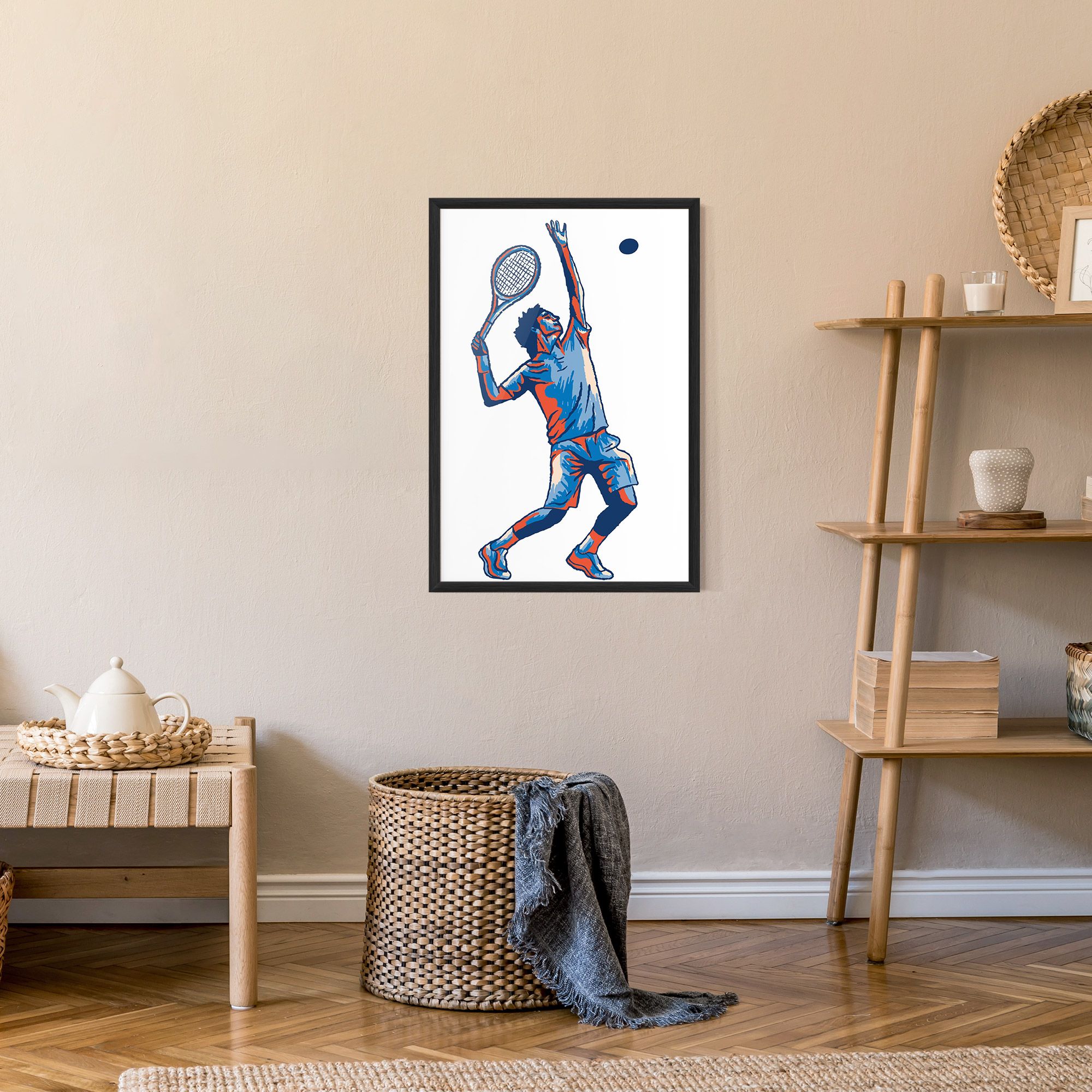 Blue Red Tennis mockup 9