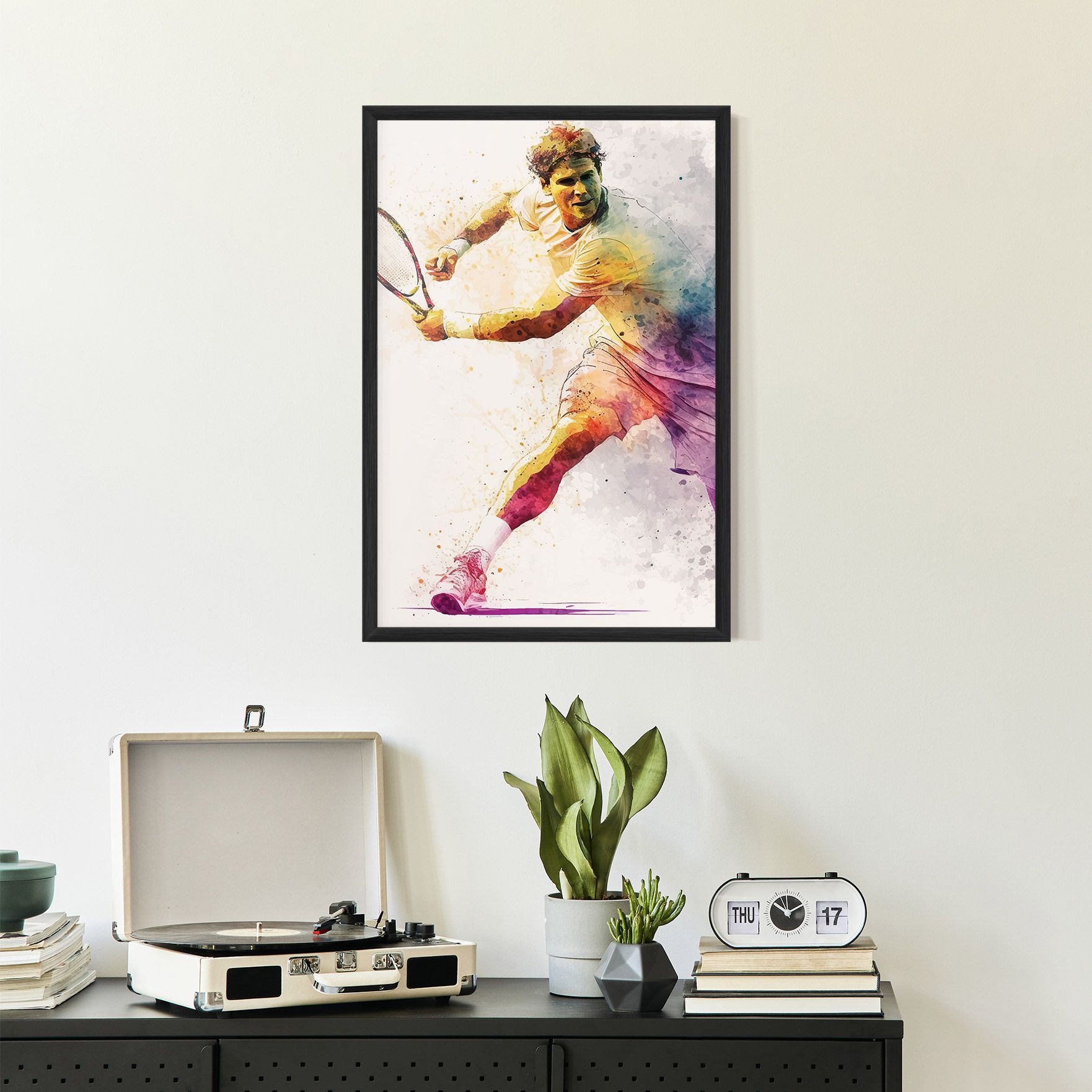 Watercolor Tennis mockup 2