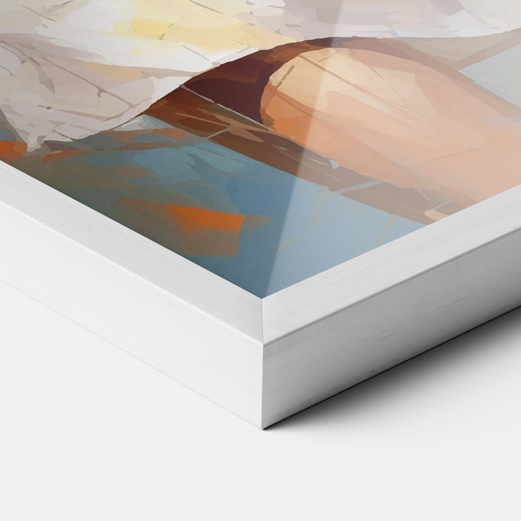 Blonde Tennis Girl mockup 3