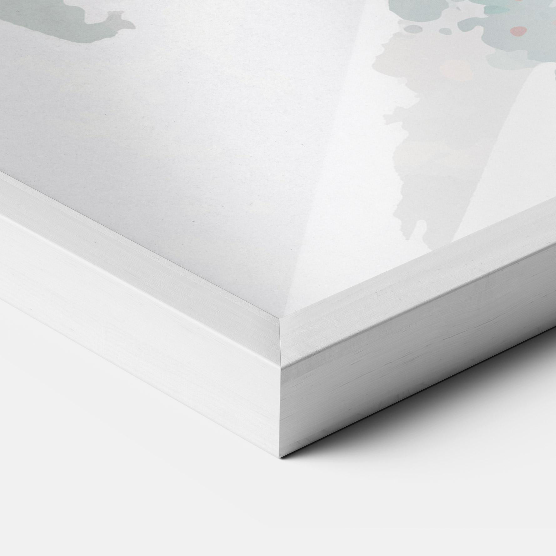 Рамкиран постер Tenis Watercolor mockup 3