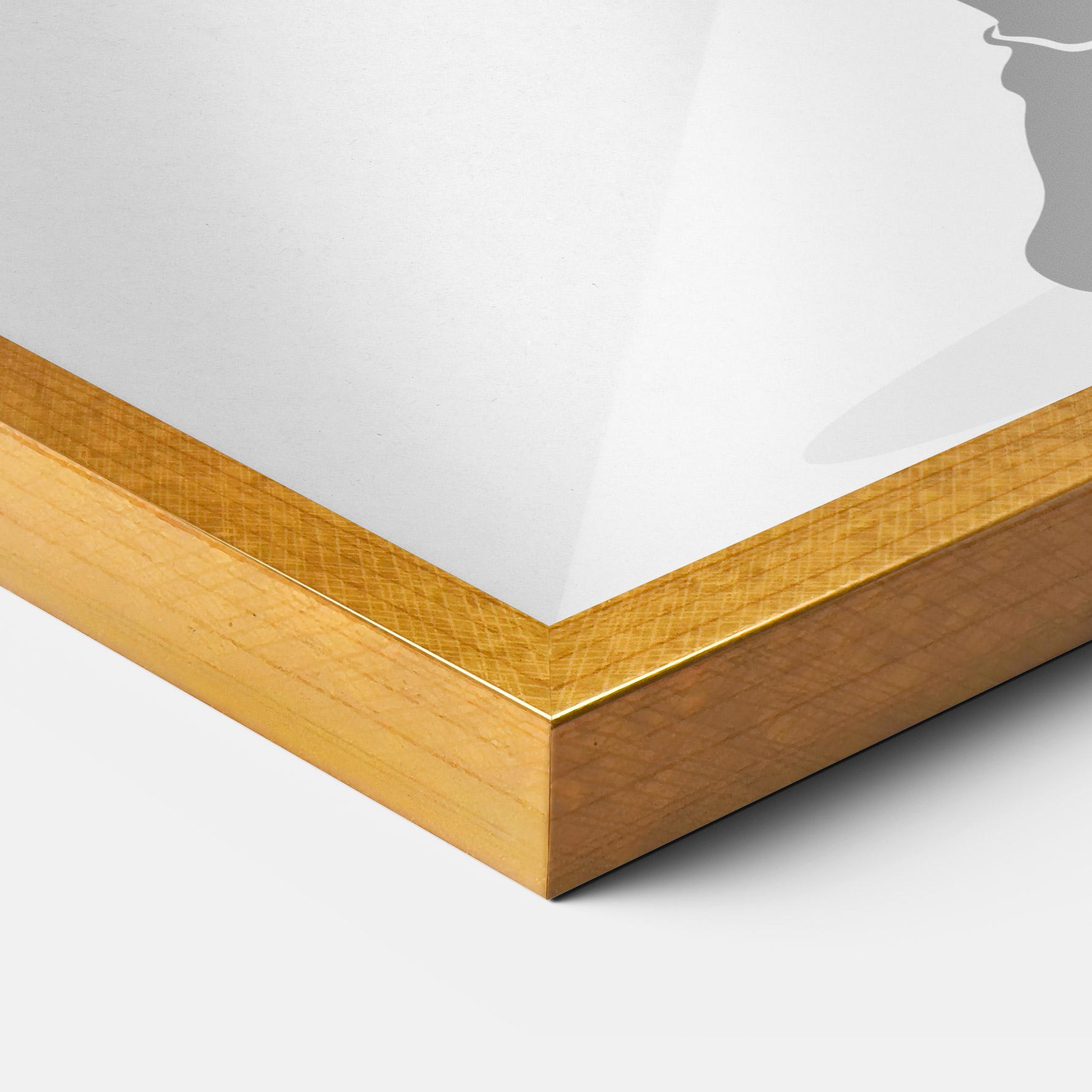 Рамкиран постер Professional Player mockup 3