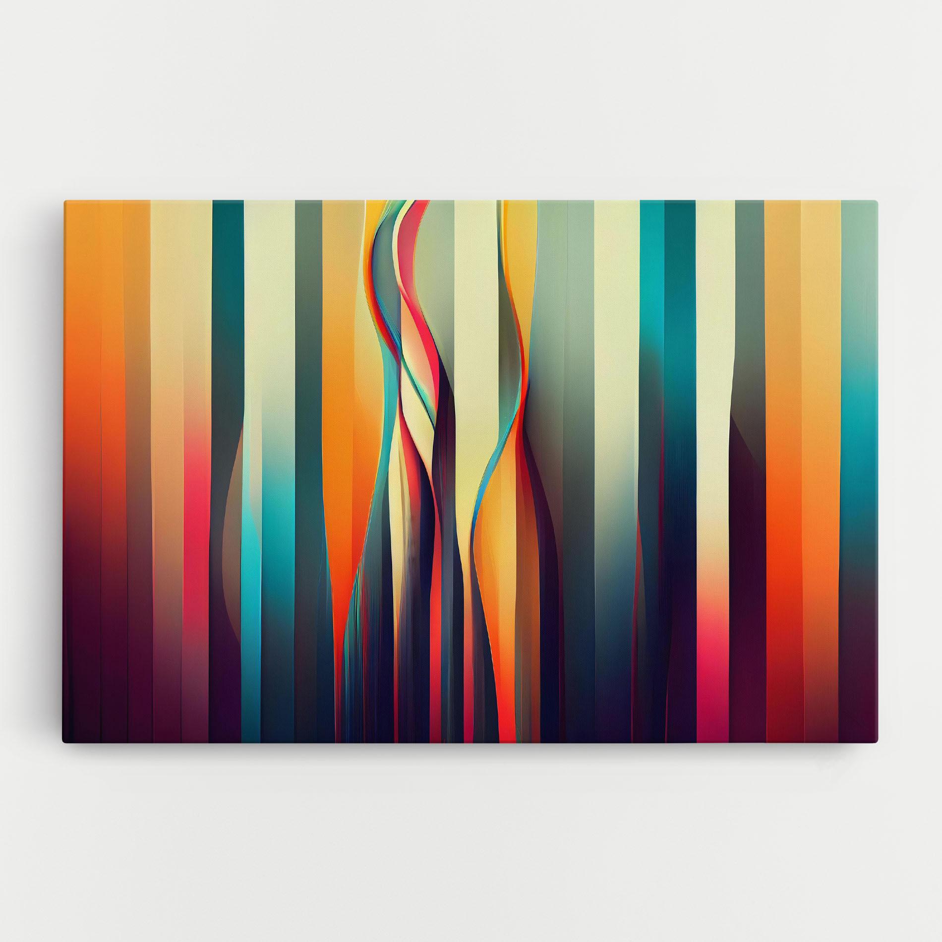 Картина на платно Colorful Geometric Background mockup 0