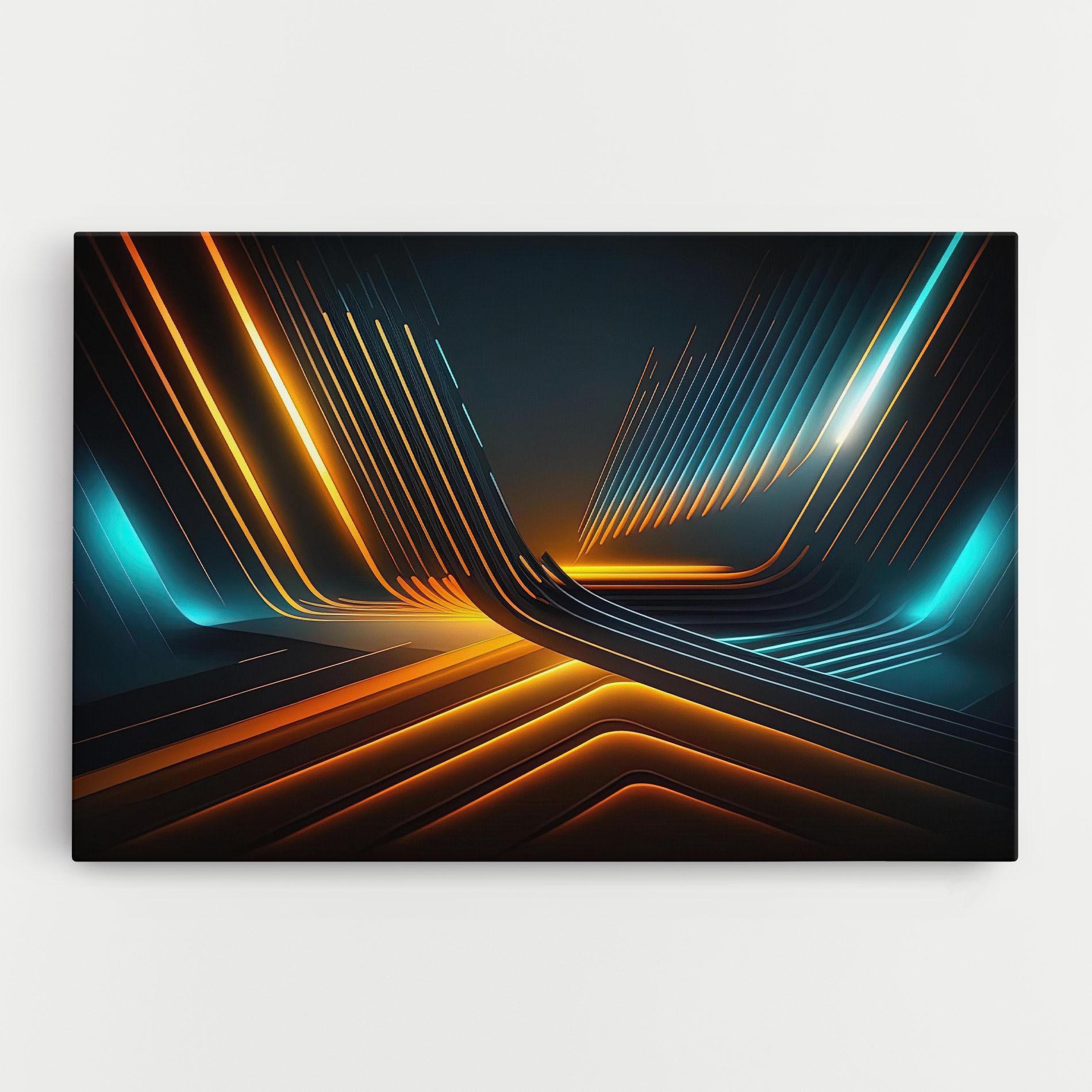 Картина на платно Futuristic Background mockup 0