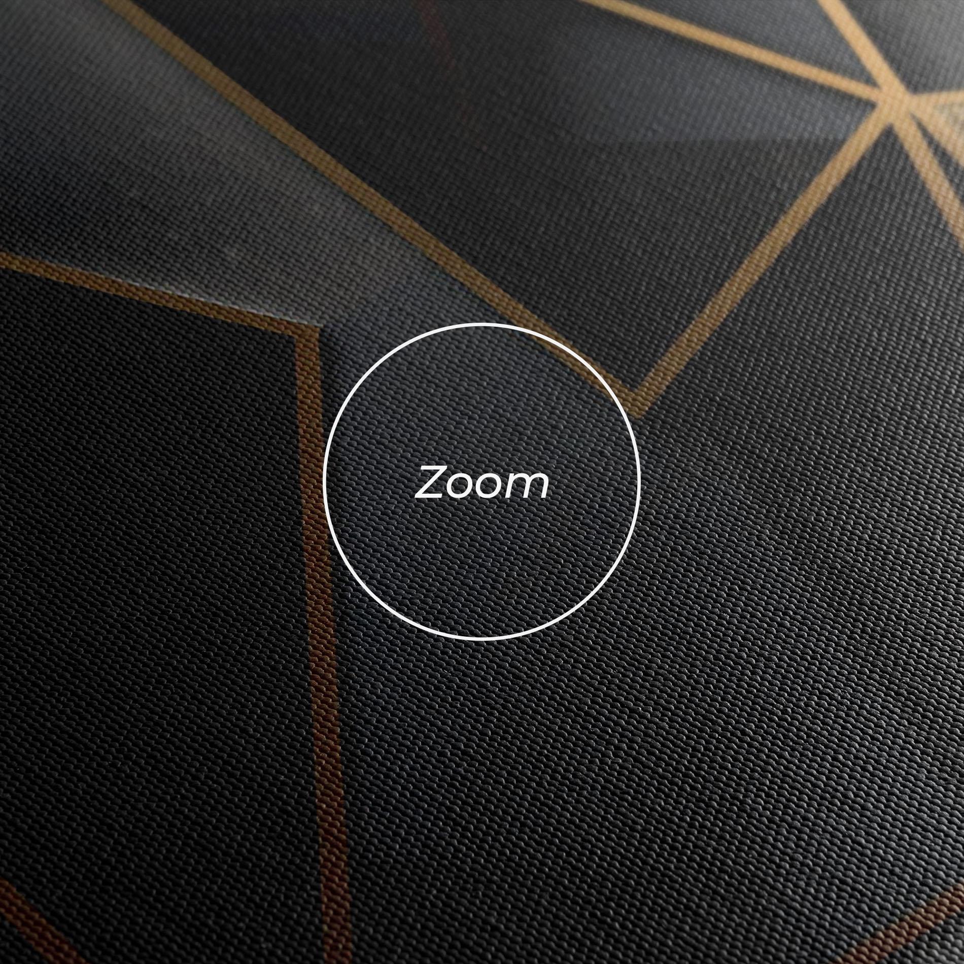 Картина на платно Abstract Golden Art mockup 3