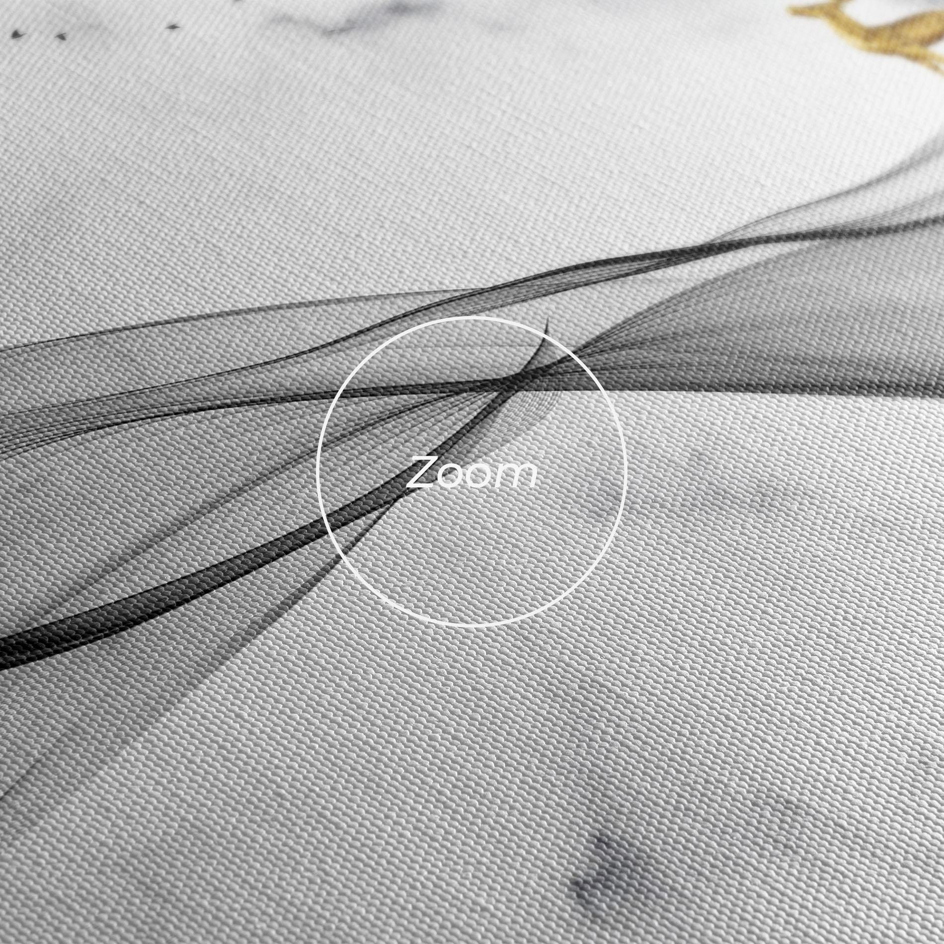 Картина на платно Abstract Golden Landscape 1 mockup 3