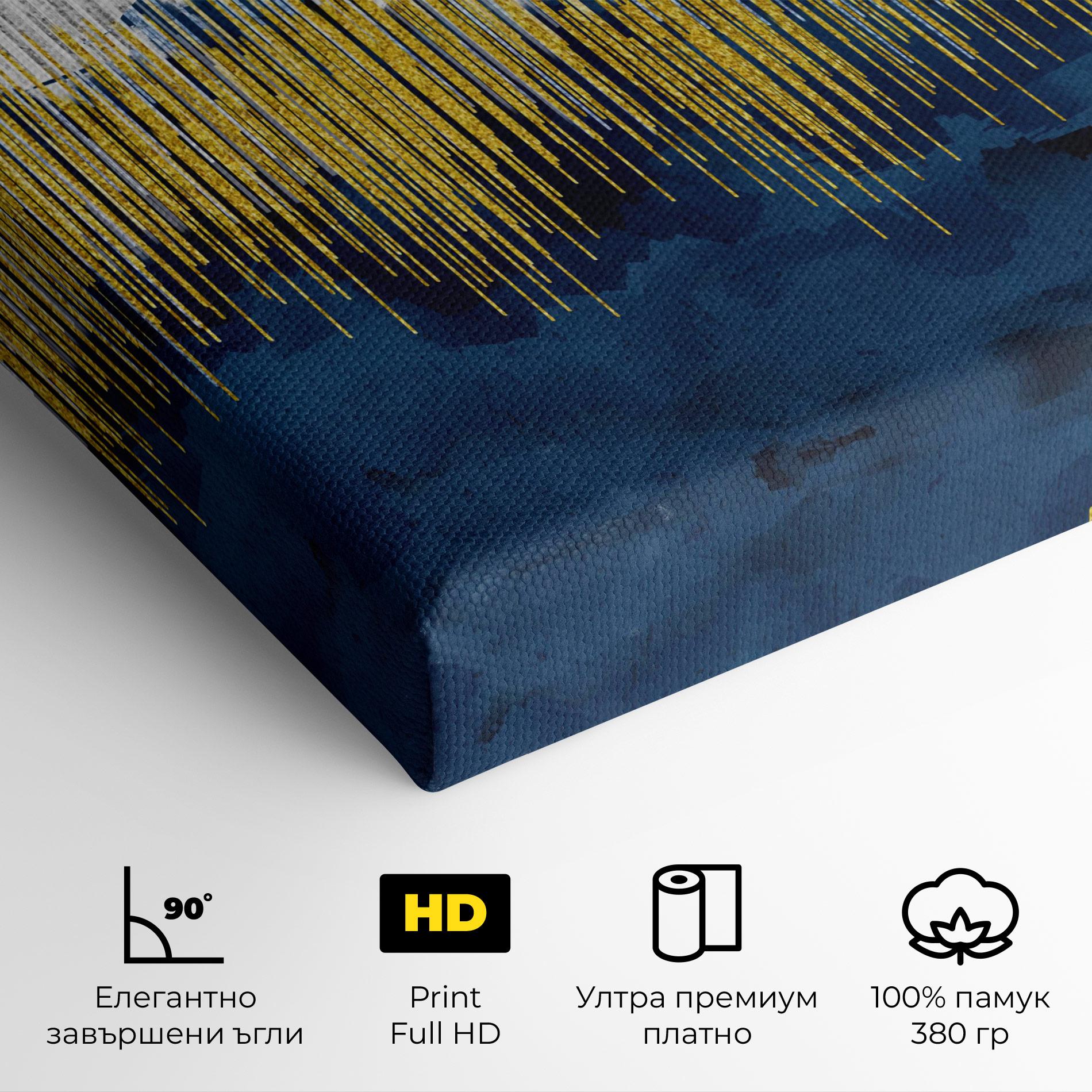 Картина на платно Abstract Marble Art mockup 4