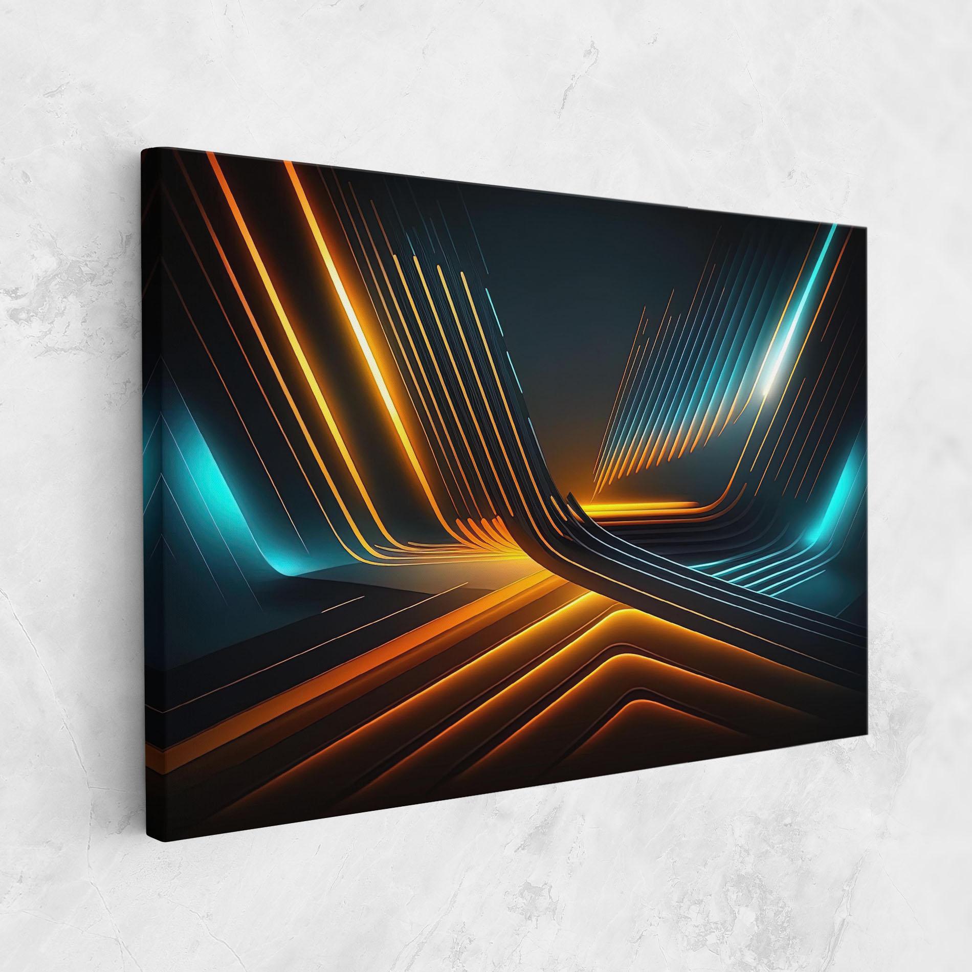 Картина на платно Futuristic Background mockup 1