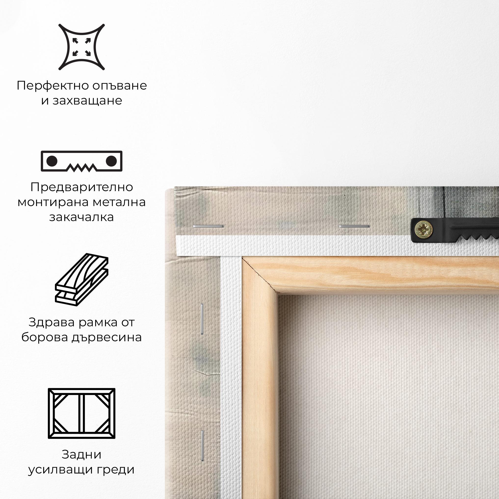 Картина на платно Abstract Painting mockup 5