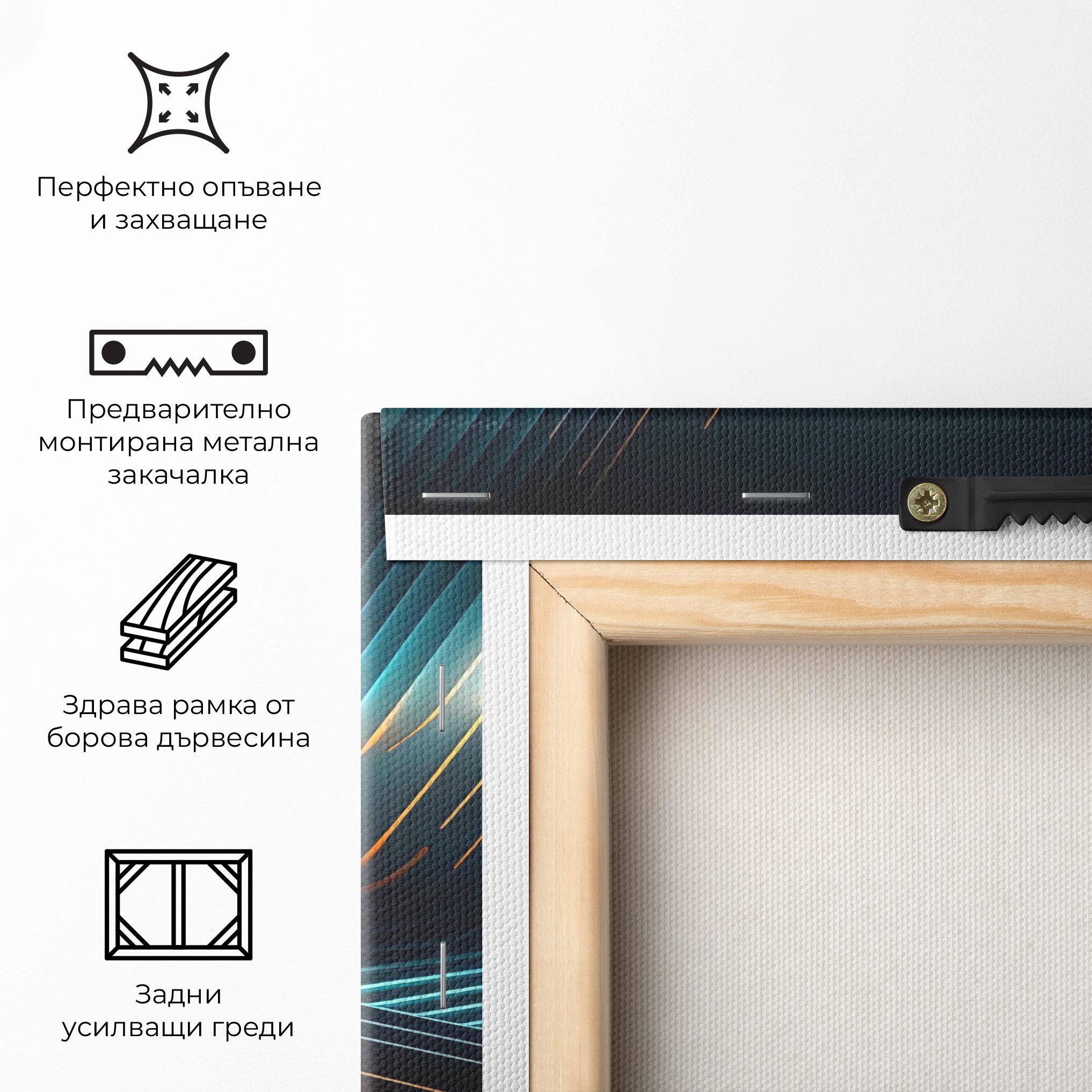 Картина на платно Futuristic Background mockup 5