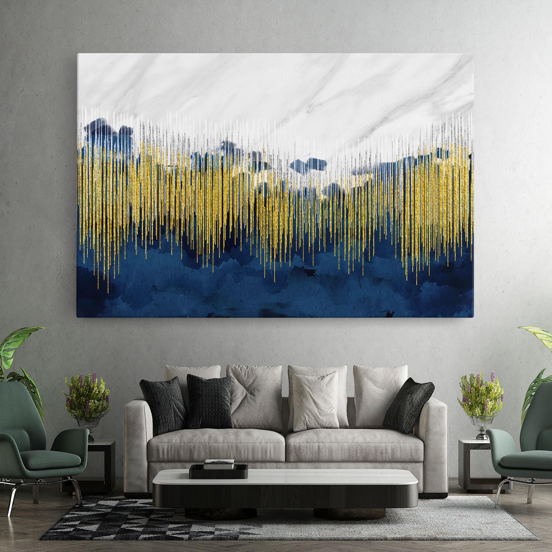 Картина на платно Abstract Marble Art mockup 7