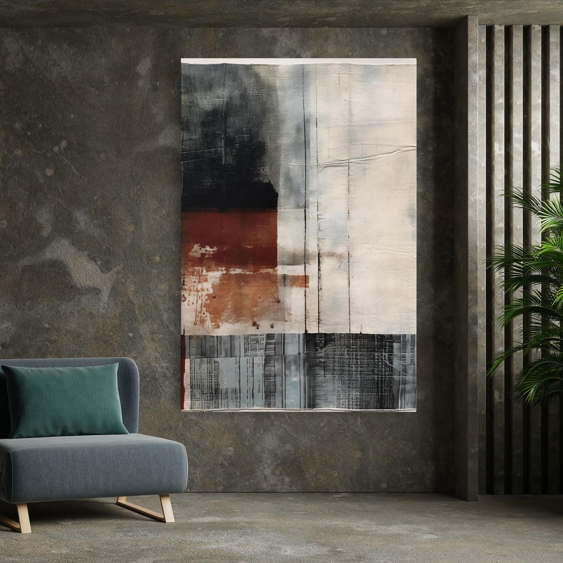 Картина на платно Abstract Painting mockup 7