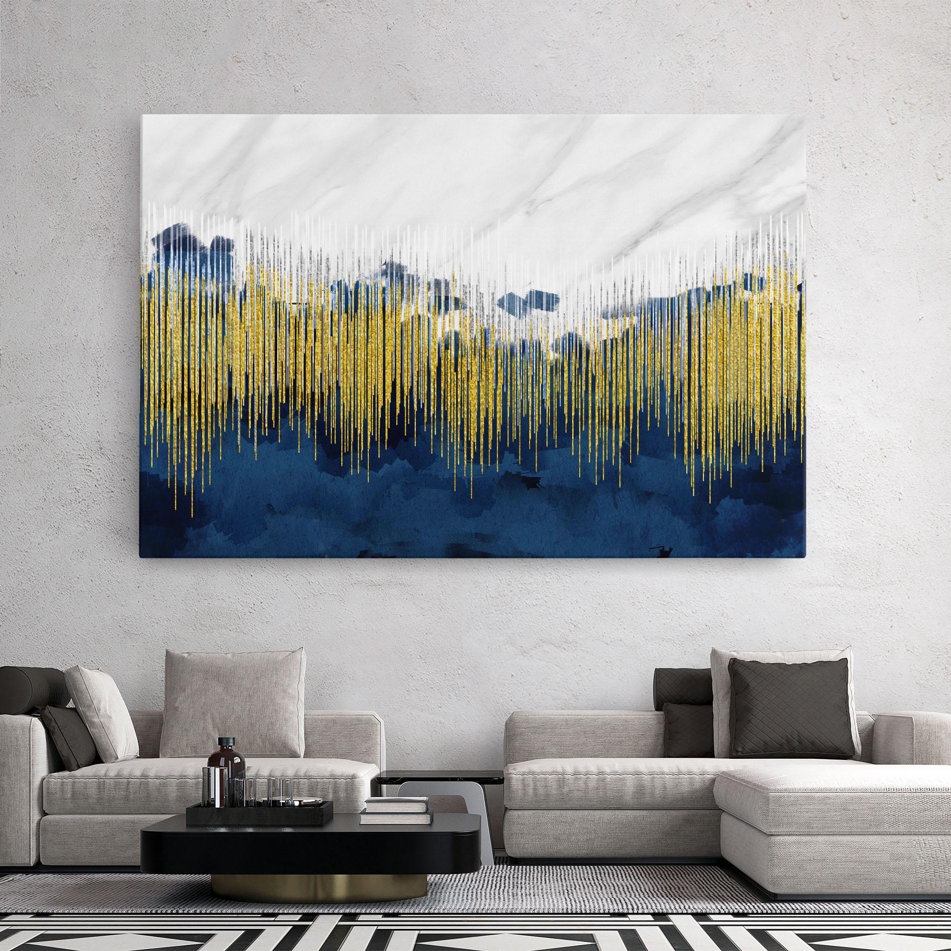 Картина на платно Abstract Marble Art mockup 2