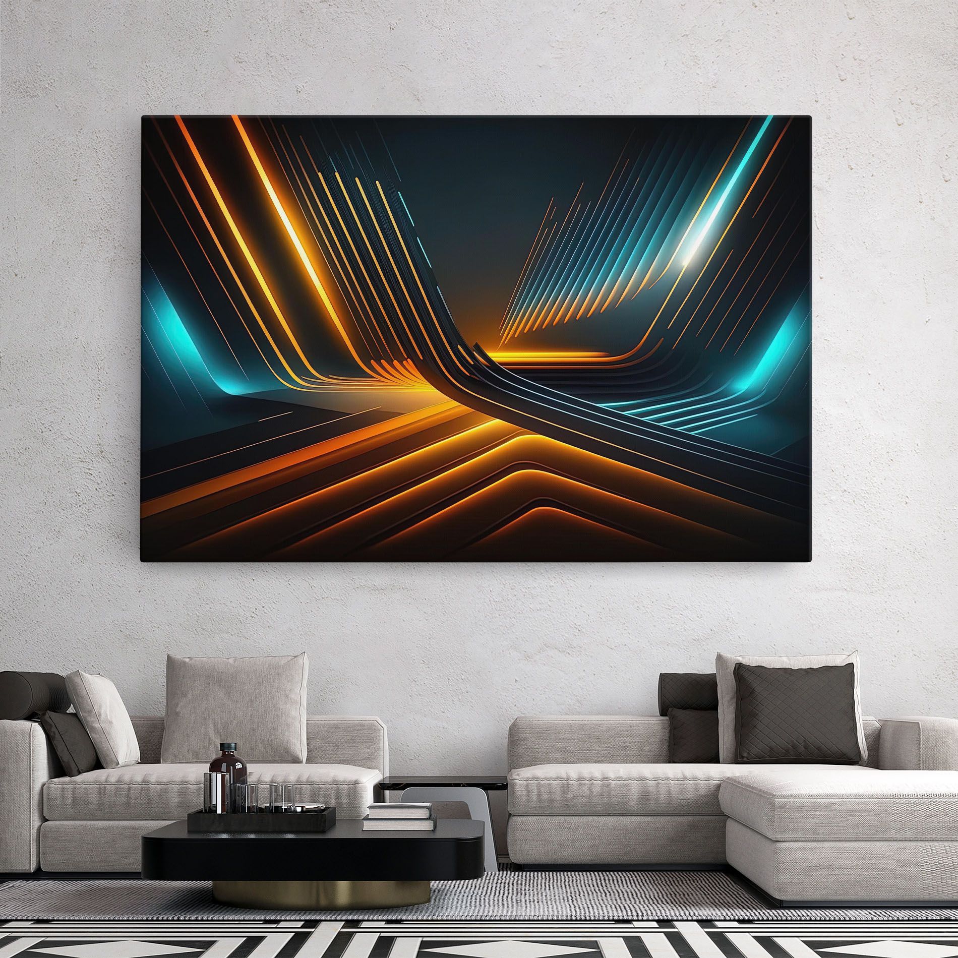 Futuristic Background mockup 2