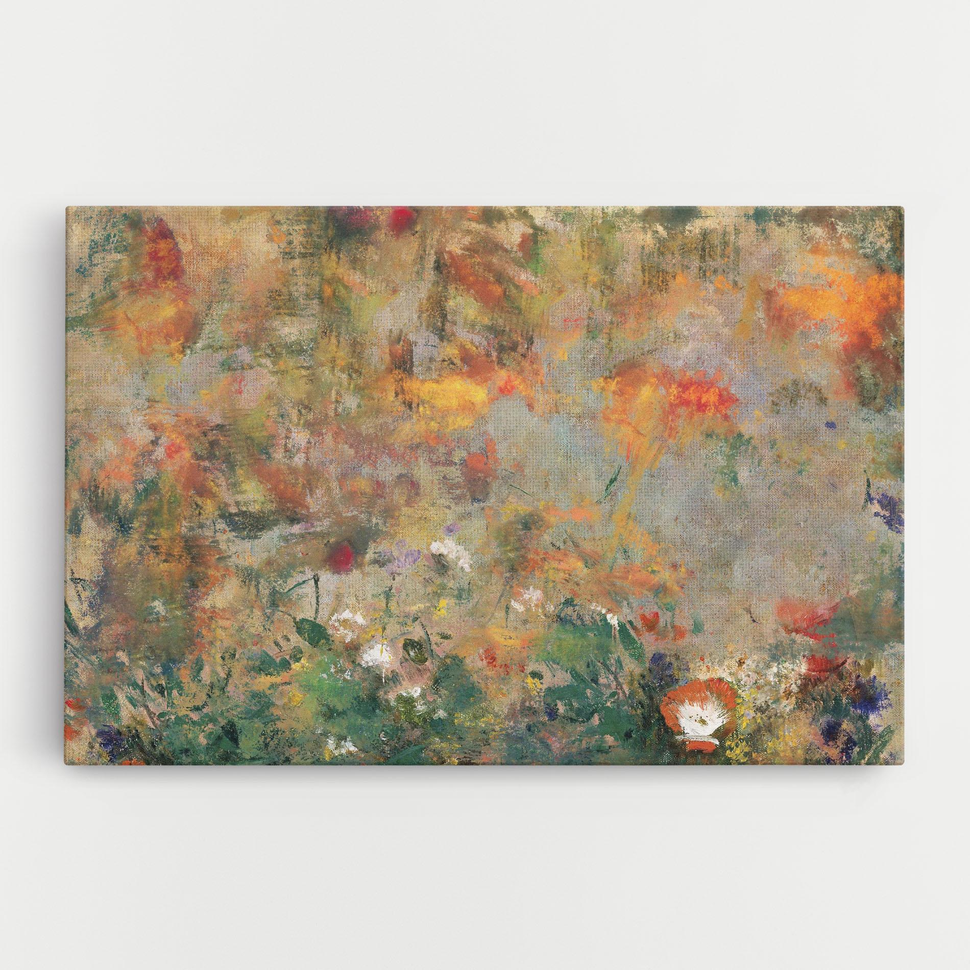 Картина на платно Abstract Flowers mockup 0