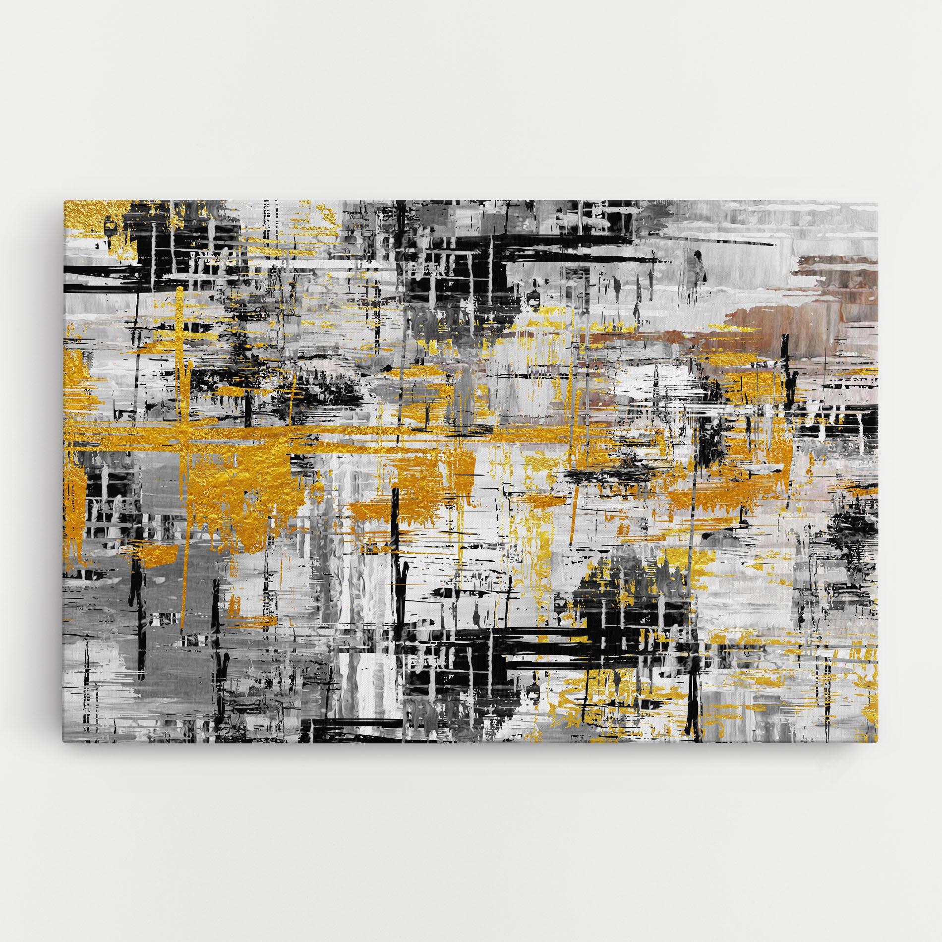 Картина на платно Abstract Mix Color mockup 0