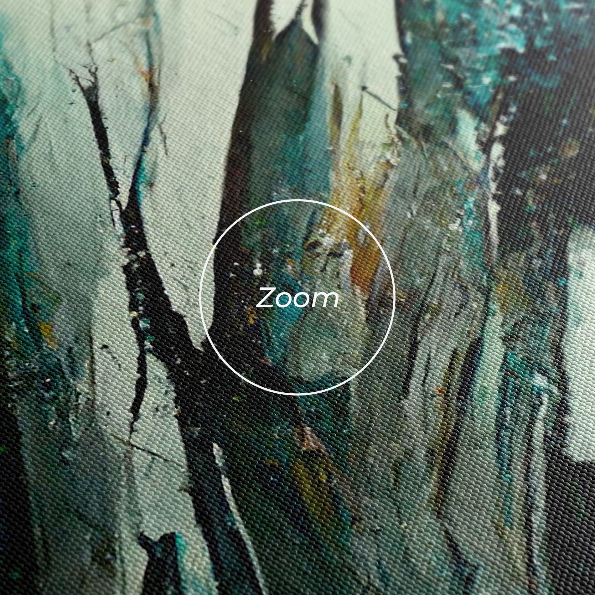 Abstract Green Artwork mockup 3