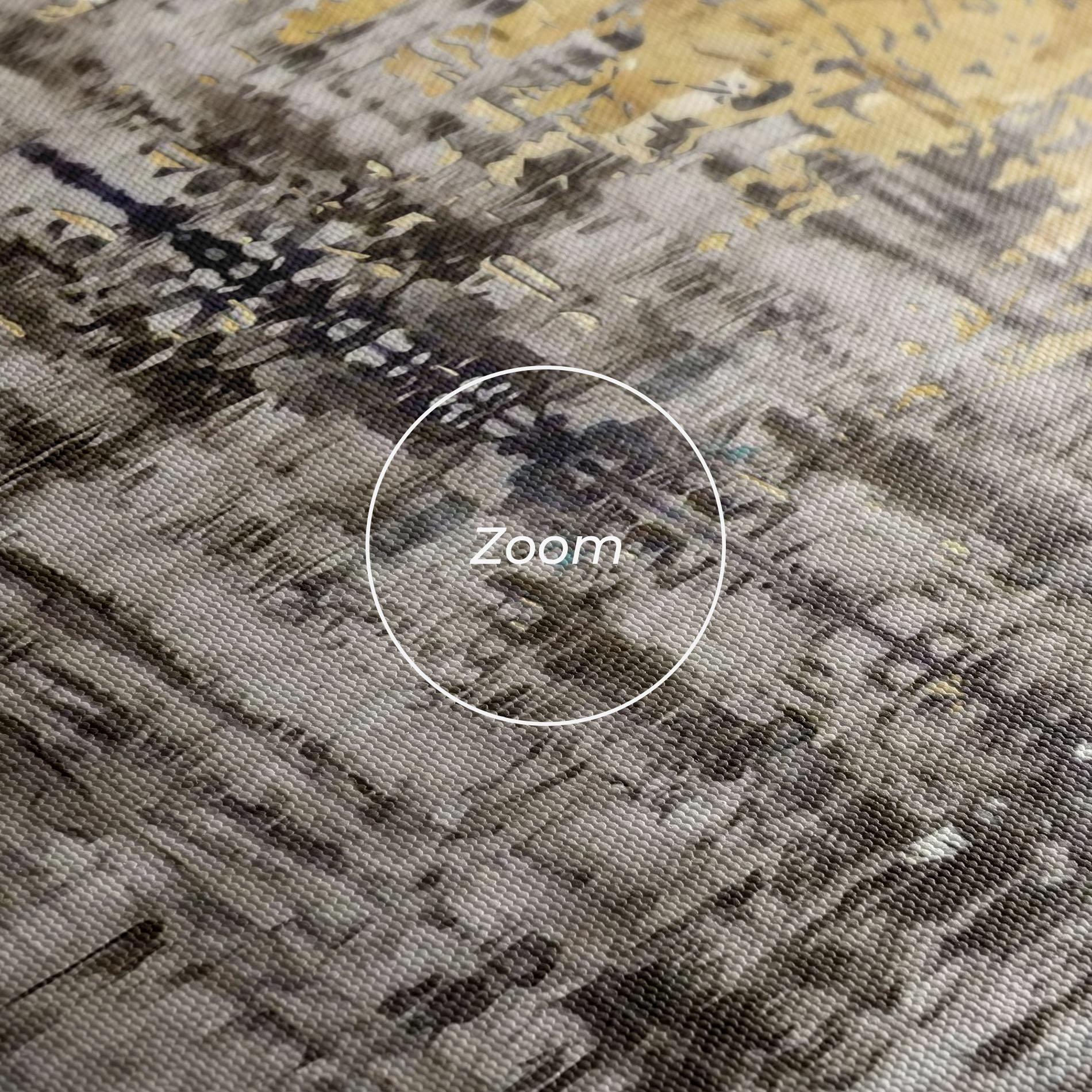 Картина на платно Gold Oil Paint mockup 3