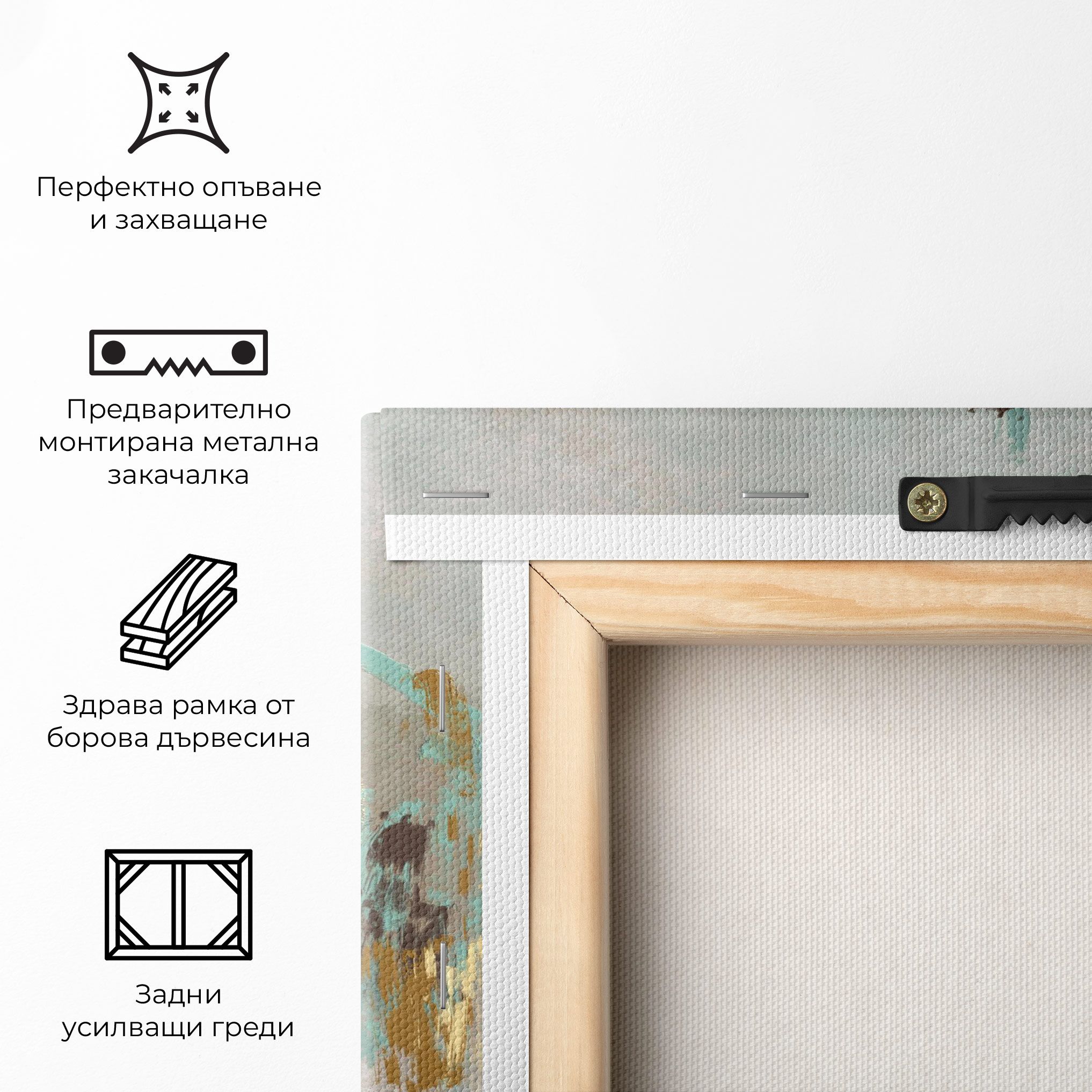 Gold Spiral Points mockup 5