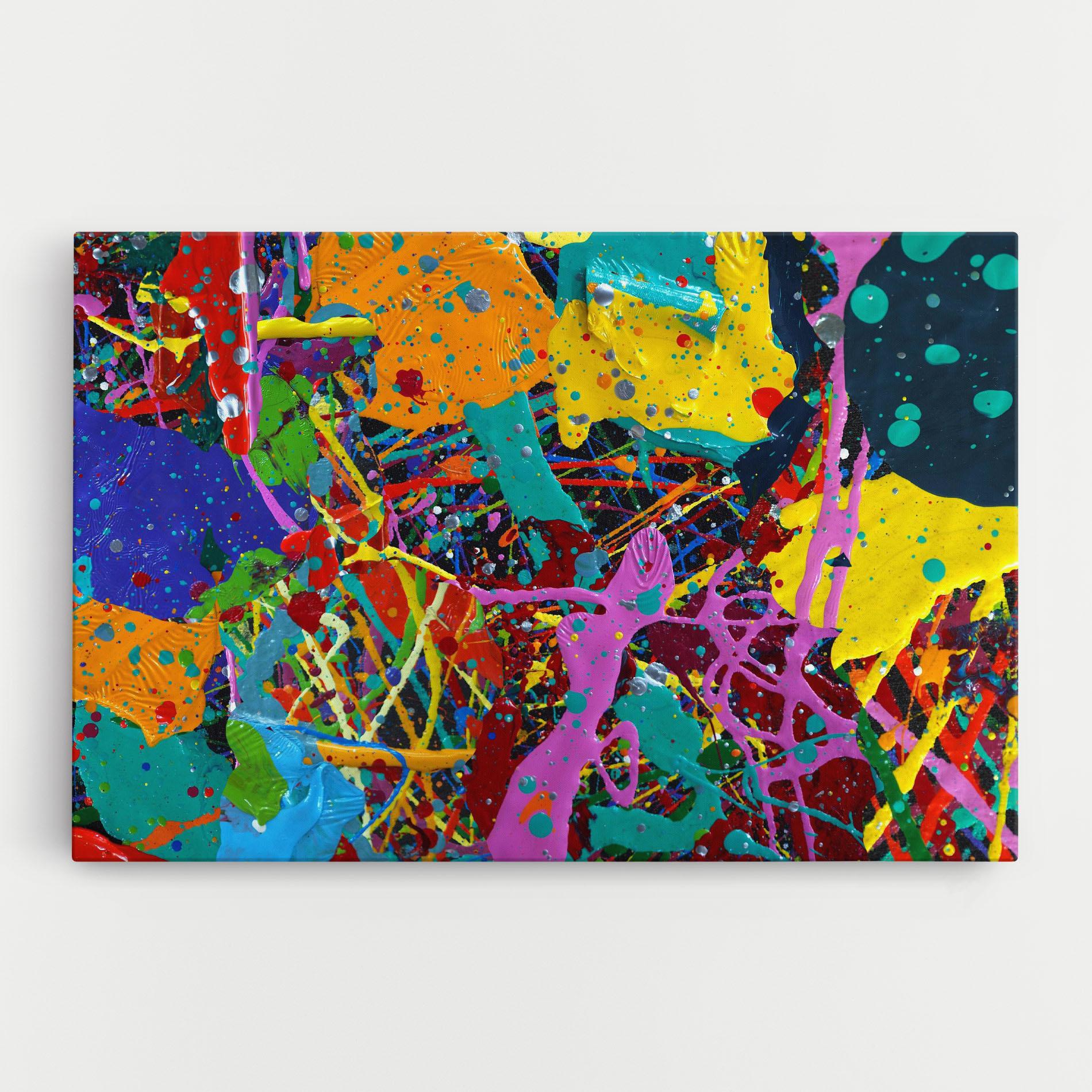 Картина на платно Dark Panorama mockup 0