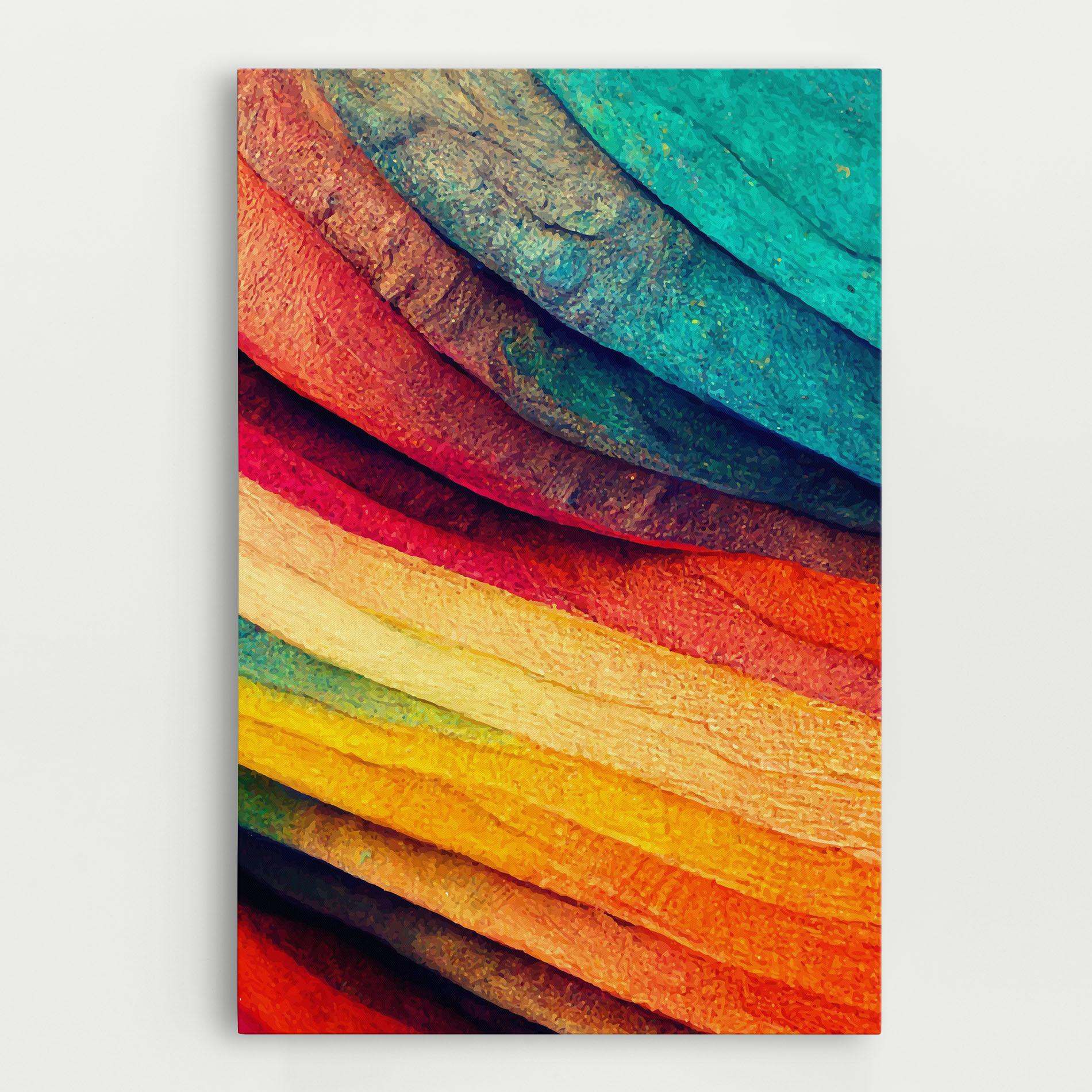 Картина на платно Autumn Abstract Color mockup 0