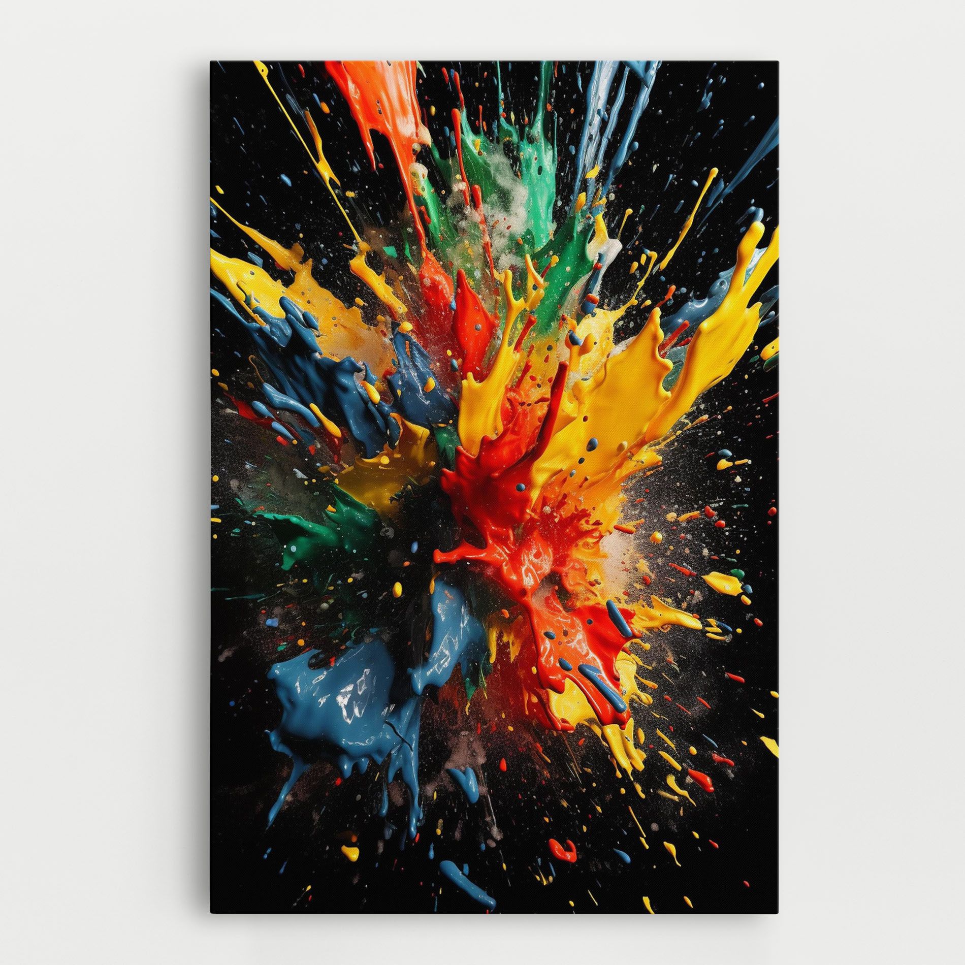 Floating Color Splash mockup 0