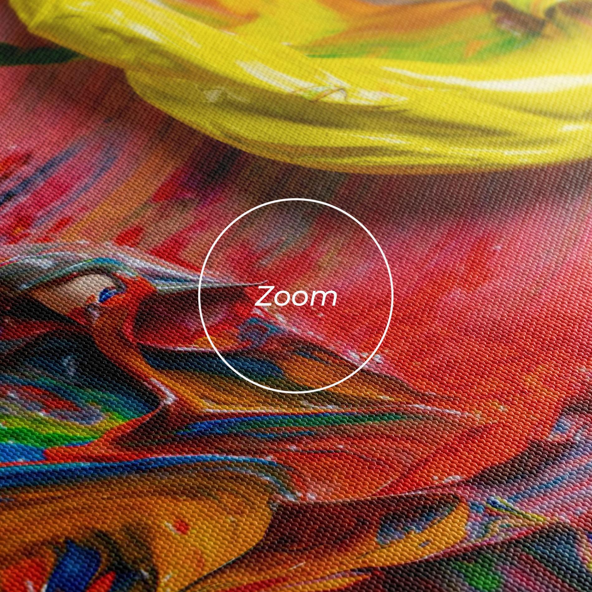 Картина на платно Bright Oil Colors mockup 3