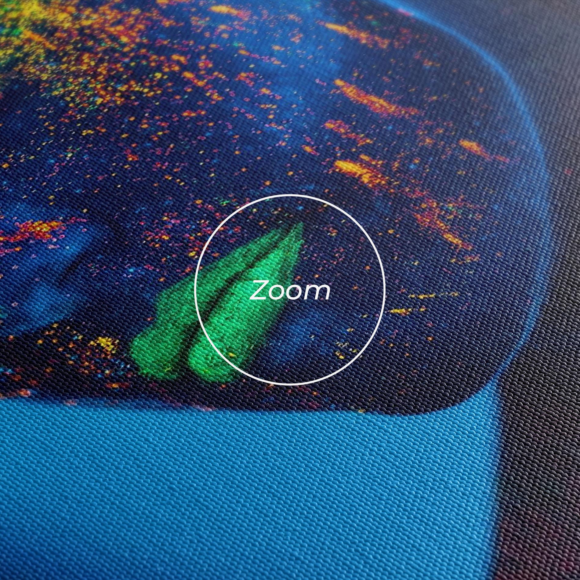 Картина на платно Fluorescent Couple mockup 3