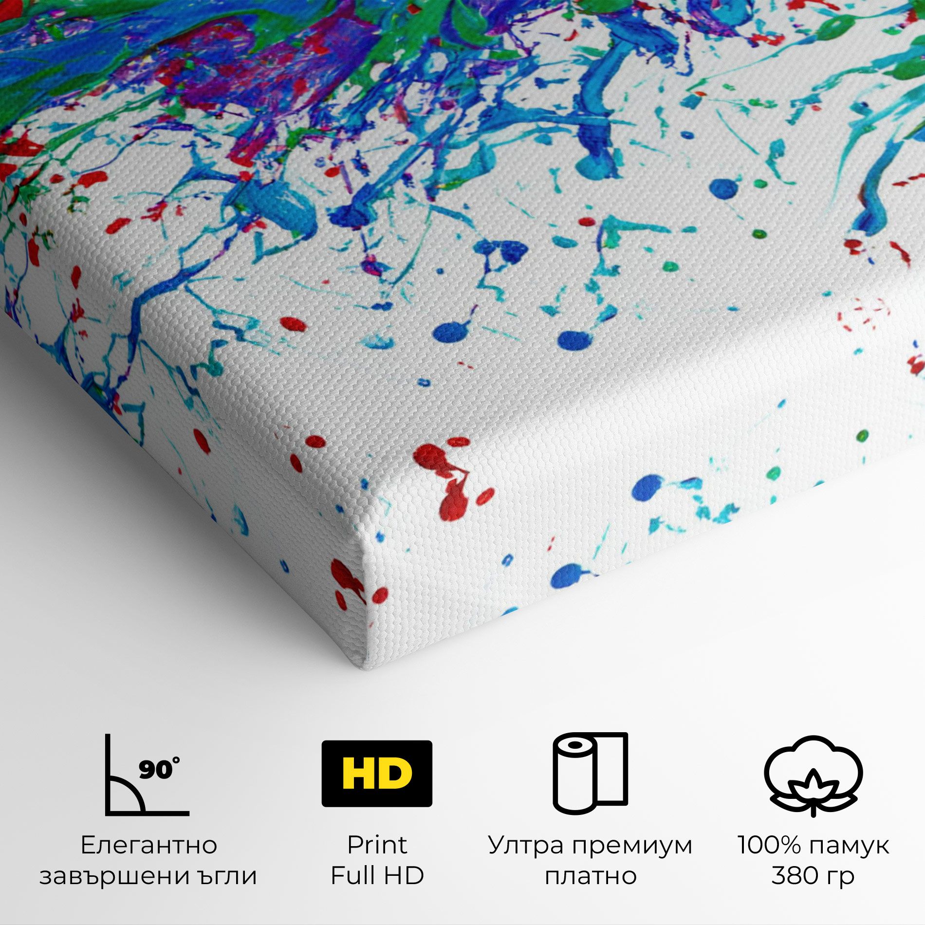 Colorful Blue Purple mockup 4