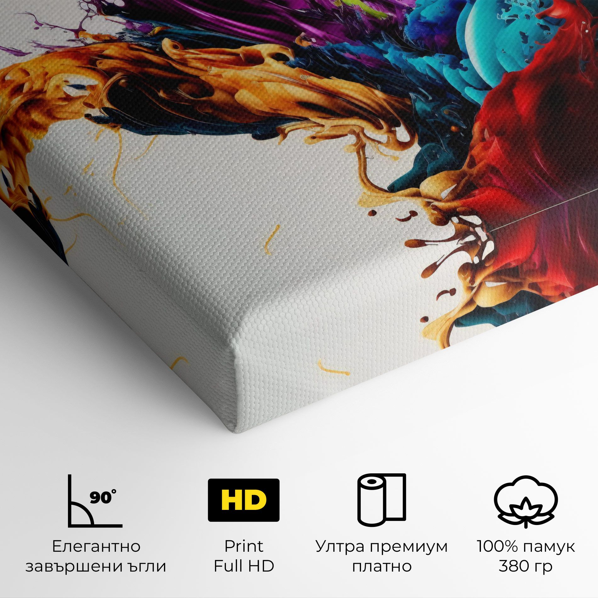 Dark Purple Splash mockup 4