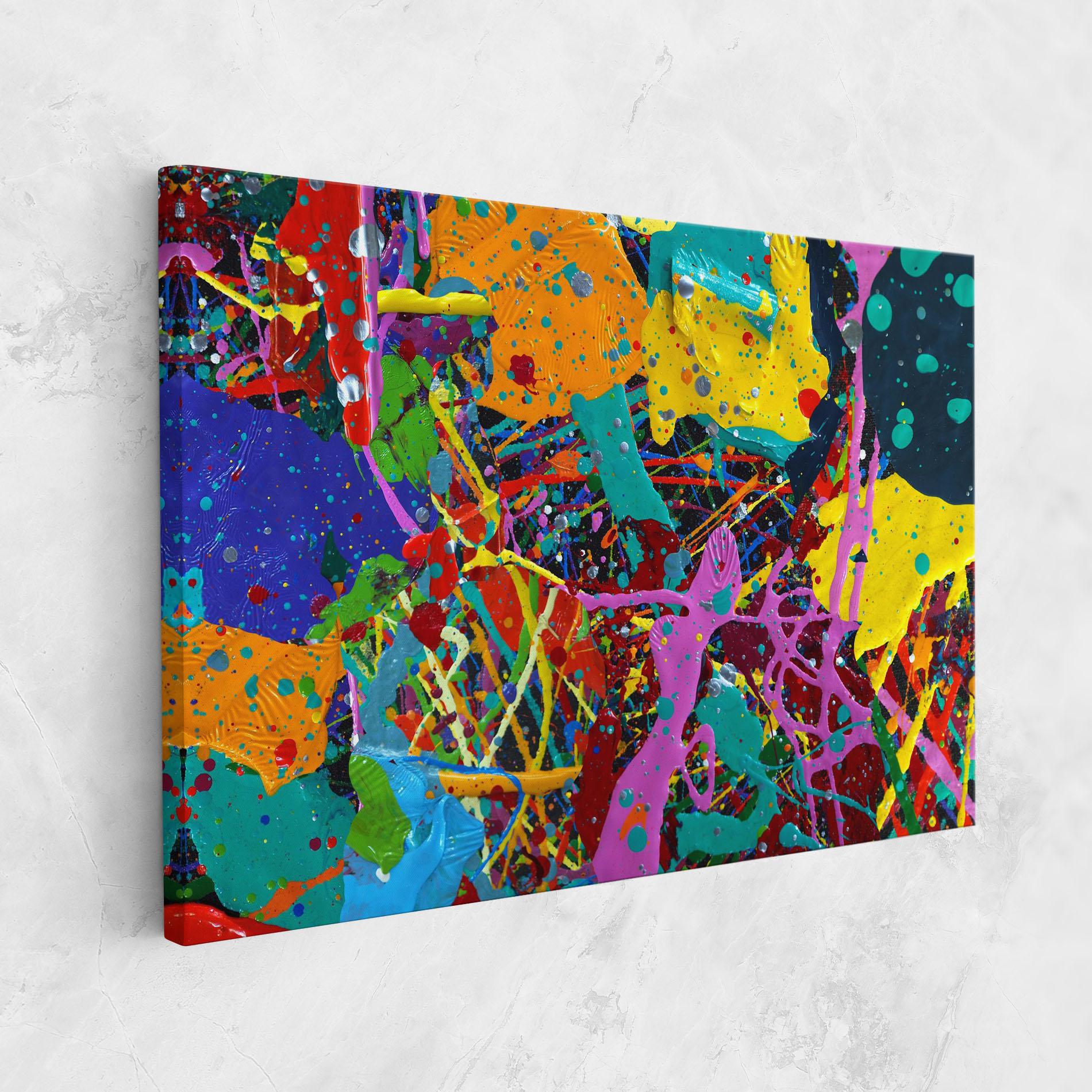 Картина на платно Dark Panorama mockup 1