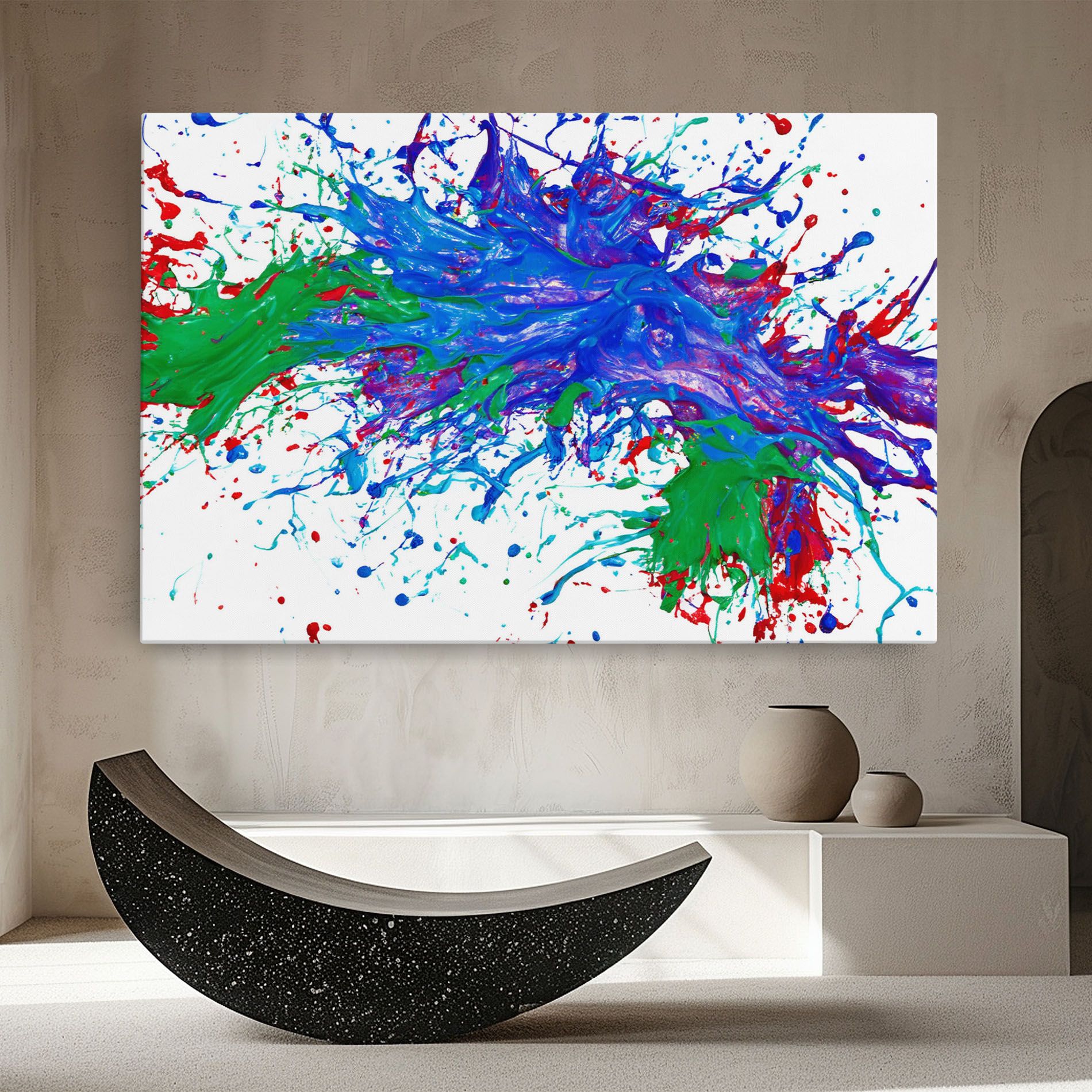 Colorful Blue Purple mockup 8