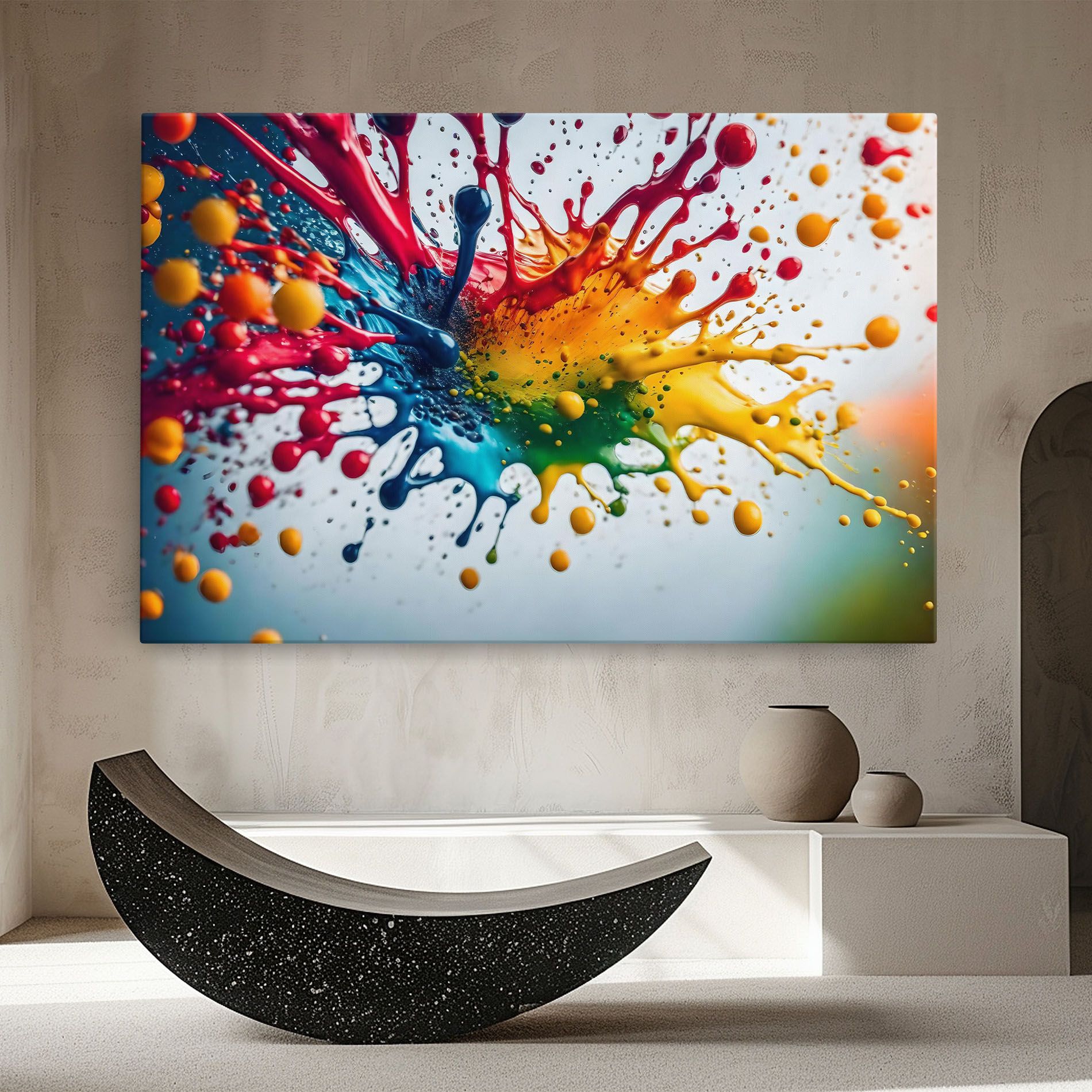 Colorful Splash Rainbow mockup 8