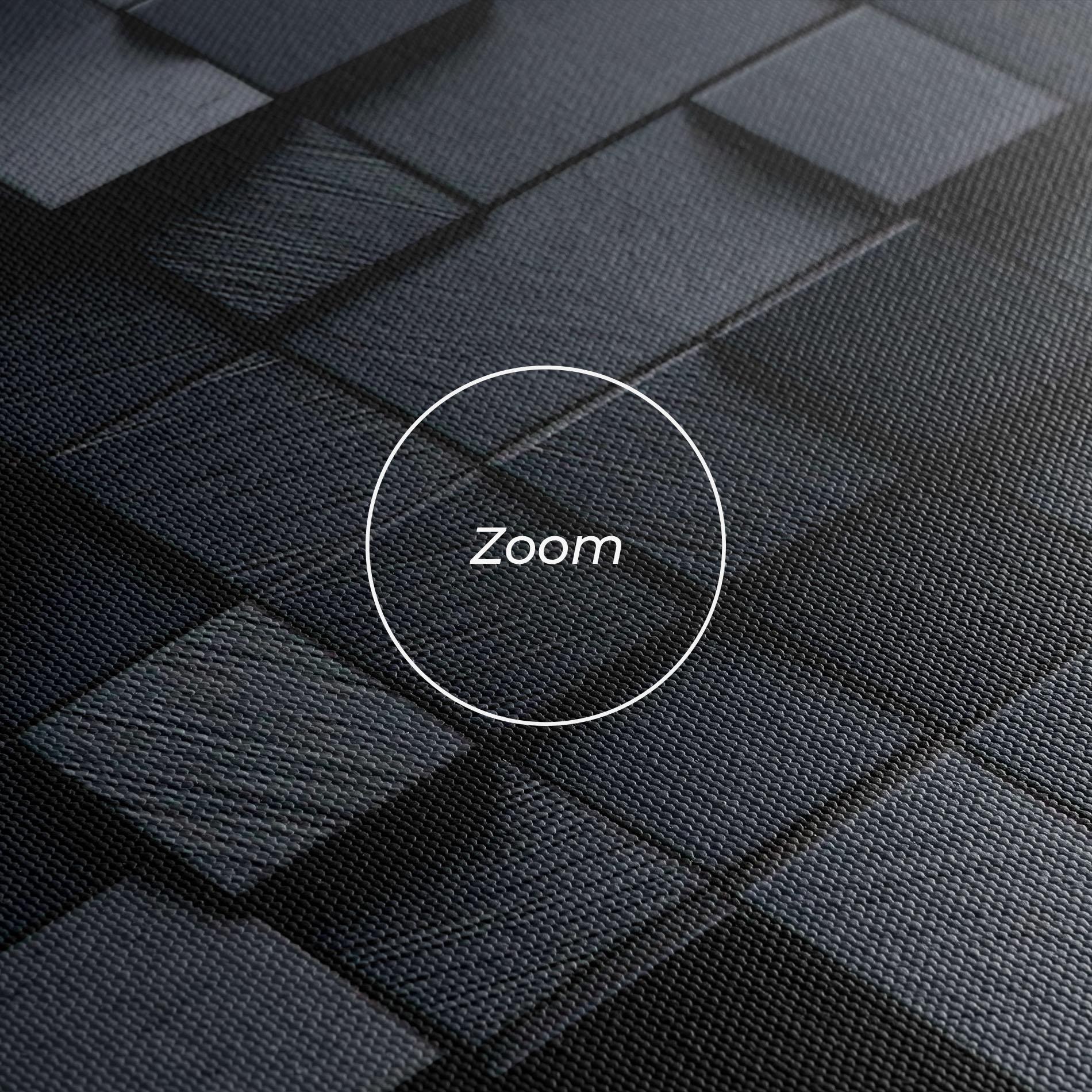Картина на платно Black Square Pattern mockup 3