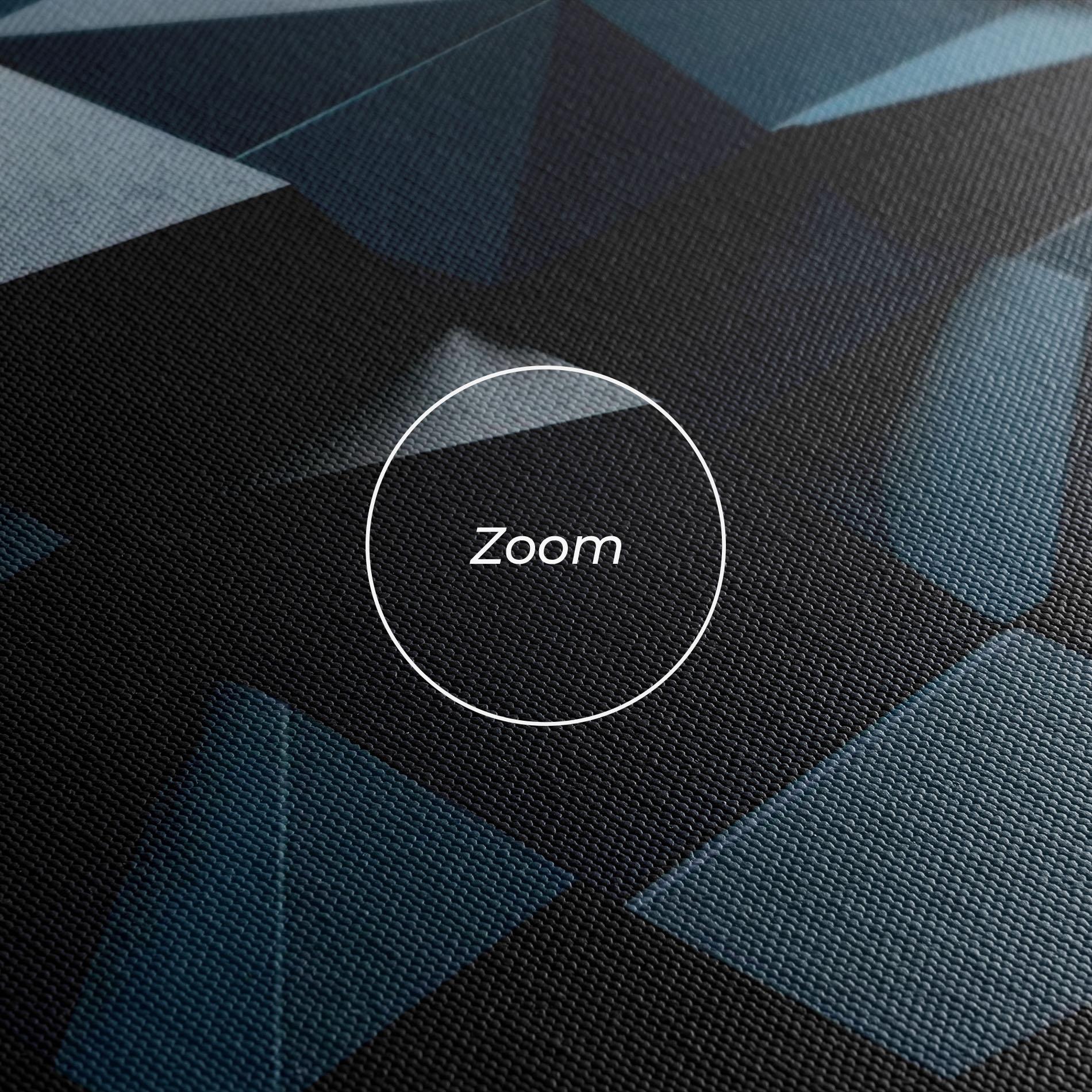 Картина на платно Dark Blue Square mockup 3